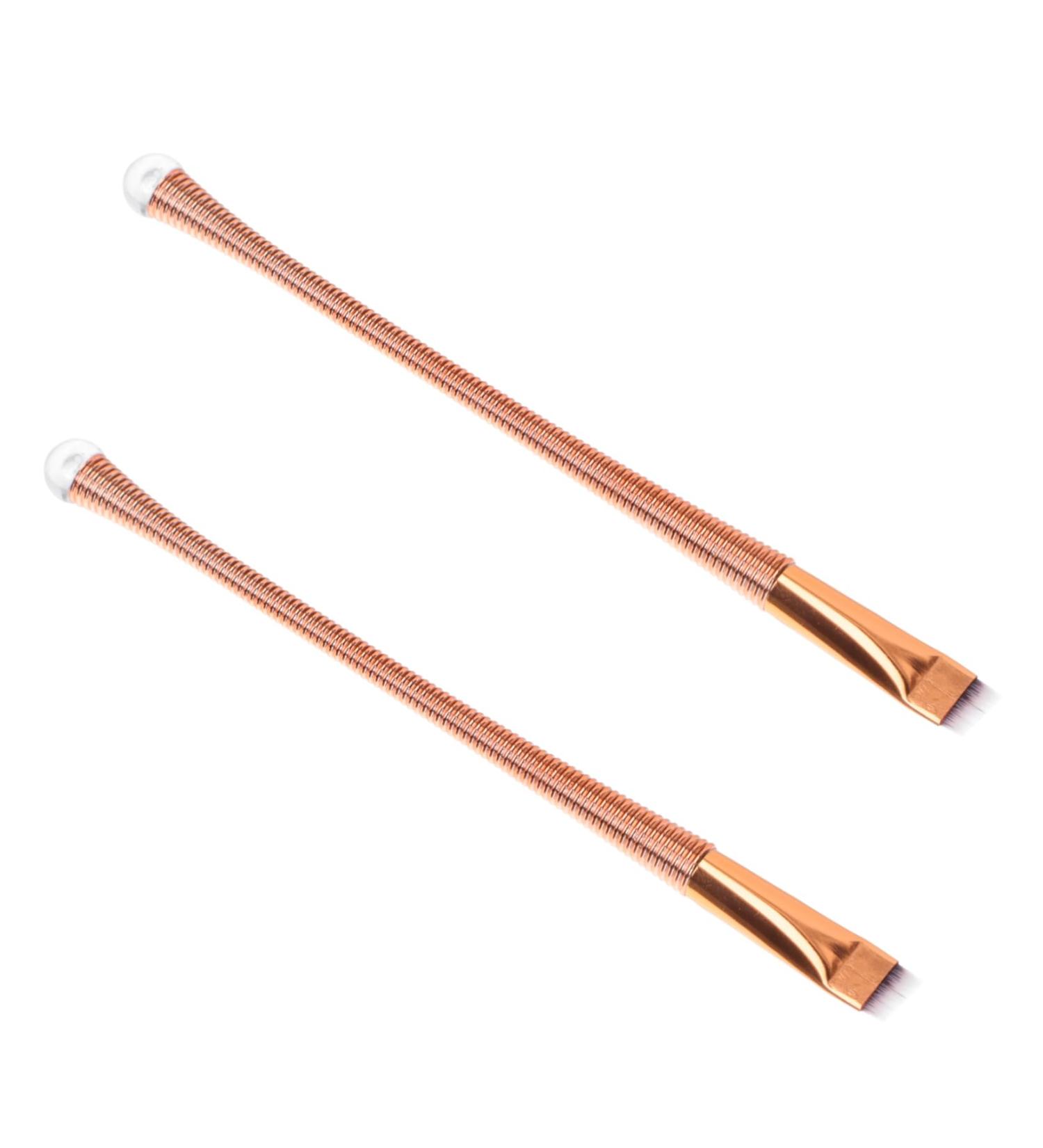 LALADEFIEE 2pcs Eyeliner Brush Brow Definer Brush Fine Liner Brush Eyebrow Makeup Brow Brush Artificial Fiber - Buy Online on GoSupps.com