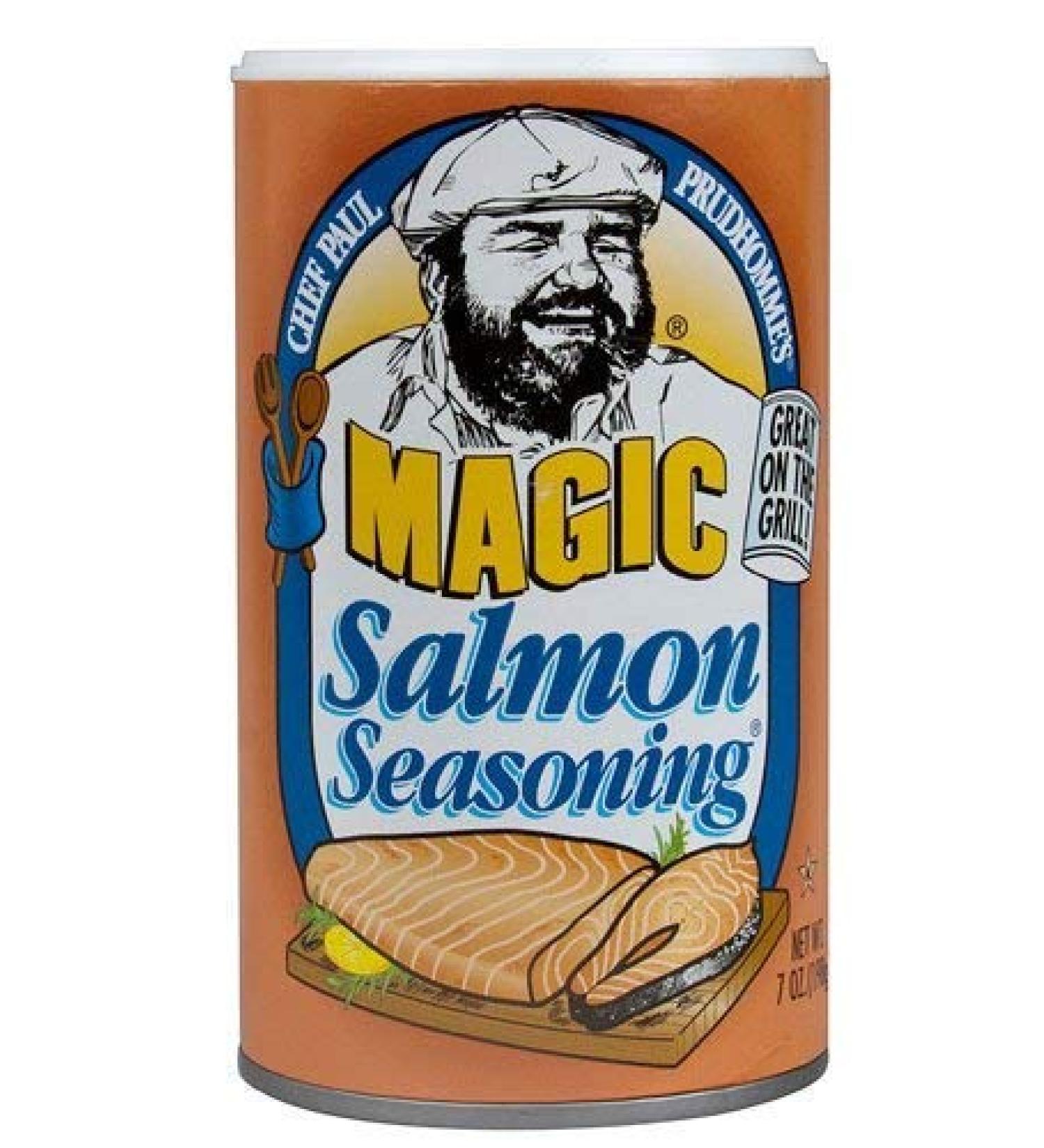 Chef Paul Prudhomme's Magic Seasoning Blends Orange Pack with Blue 7 Ounce (Pack of 2)