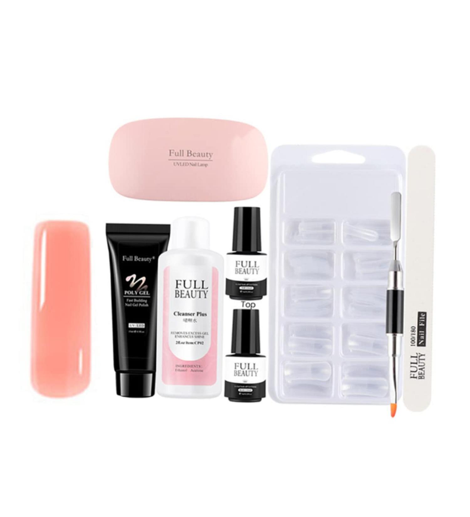 Beatifufu 1 Set Pieces Manicure Tools Set Nail Extension Kit Manicure Lamp Nail Dryer Lamp Nail Trimming Tool Nail Builder Kit Nail Manicure Kit Nail Art Soak off Nail Extensions Plastic - Buy Online on GoSupps.com