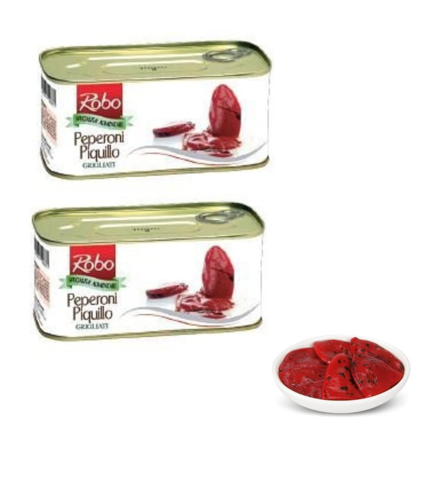 Set of 2 660g roasted peppers rhyme ideal choice for timeless appetizers and fresh peppers and pulse - Buy Online on GoSupps.com
