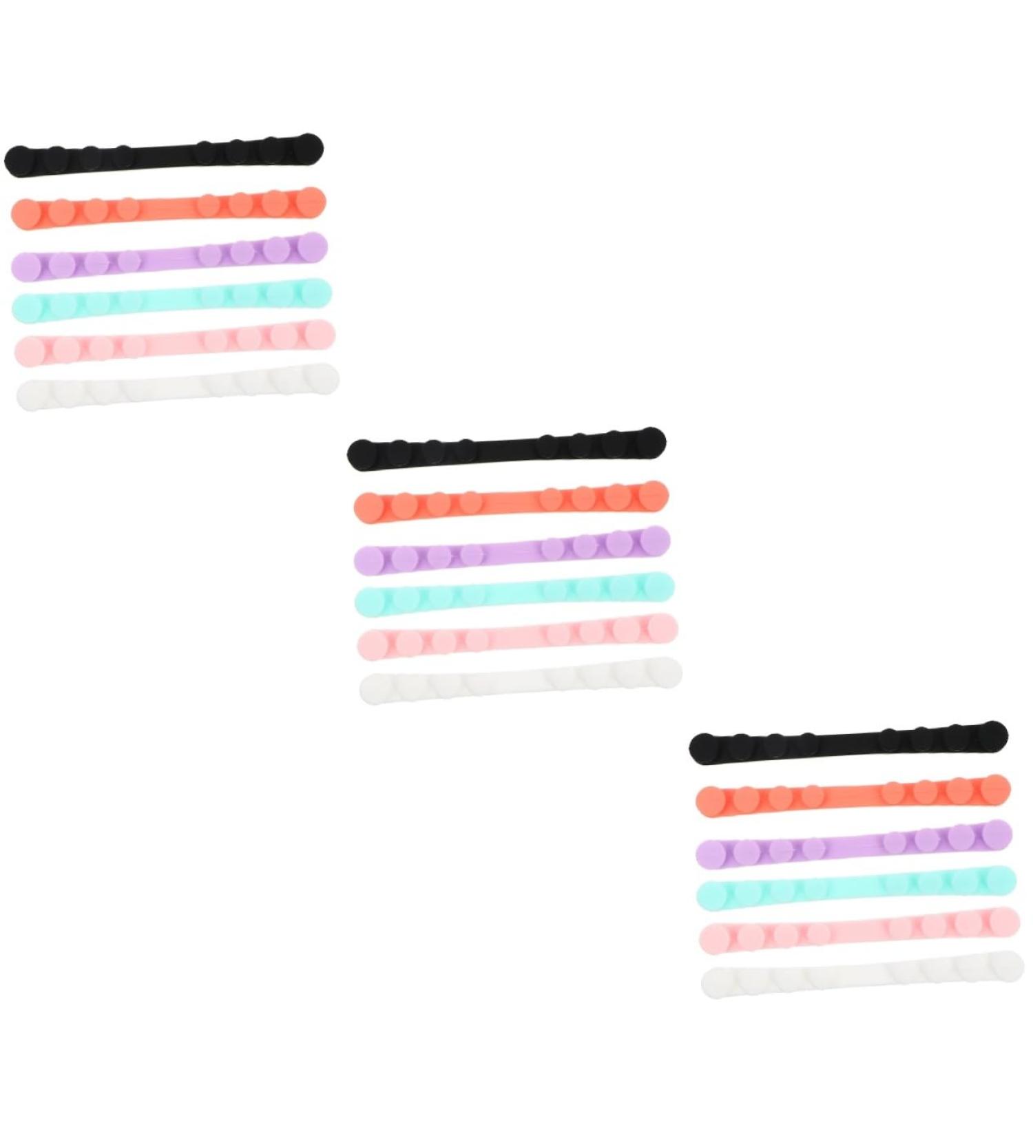 Buy Ipetboom 18-Pack Anti-Leak Silicone Ear Protector Clips - Adjustable & Slipproof Face Mask Extension Buckles for Ultimate Comfort | International Shipping Available - Buy Online on GoSupps.com