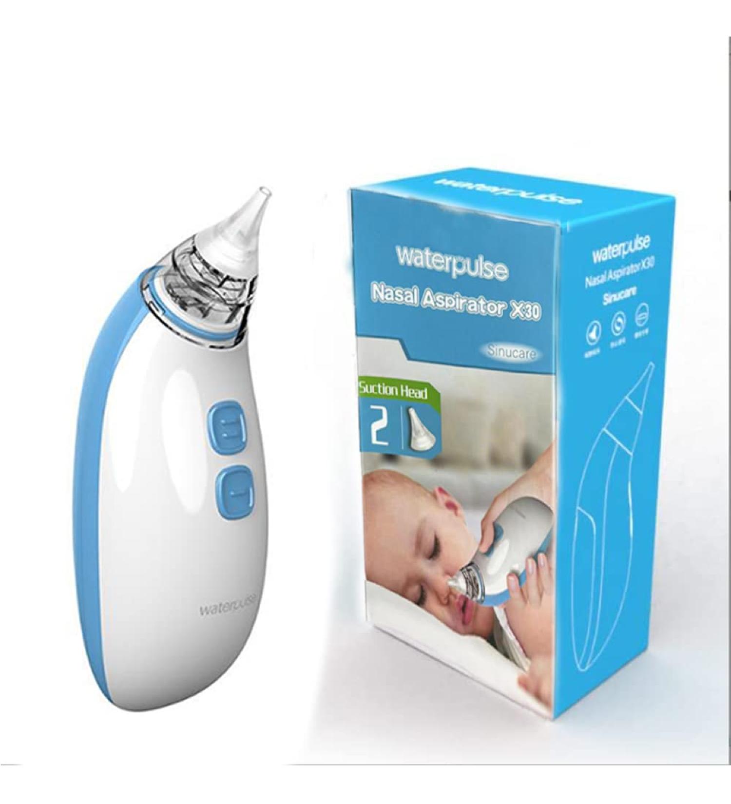RSSZL Electric Baby Nasal Aspirator for Newborns & Toddlers - BPA Free with Adjustable Suction Levels - Blue - Buy Online on GoSupps.com