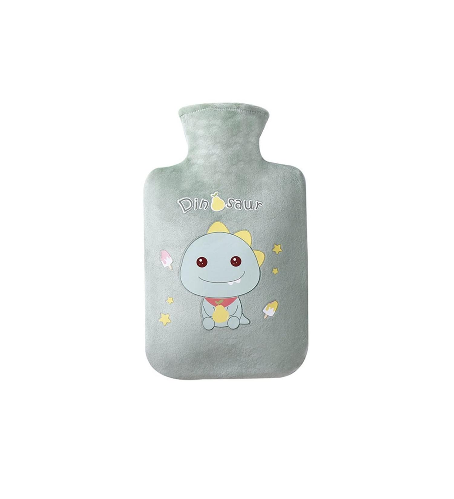 Pevsco 1000ml Hot Water Bottle | Long-Term Heat Portable Velvet Design Cute Hand Warmer | International Shipping Available - Buy Online on GoSupps.com