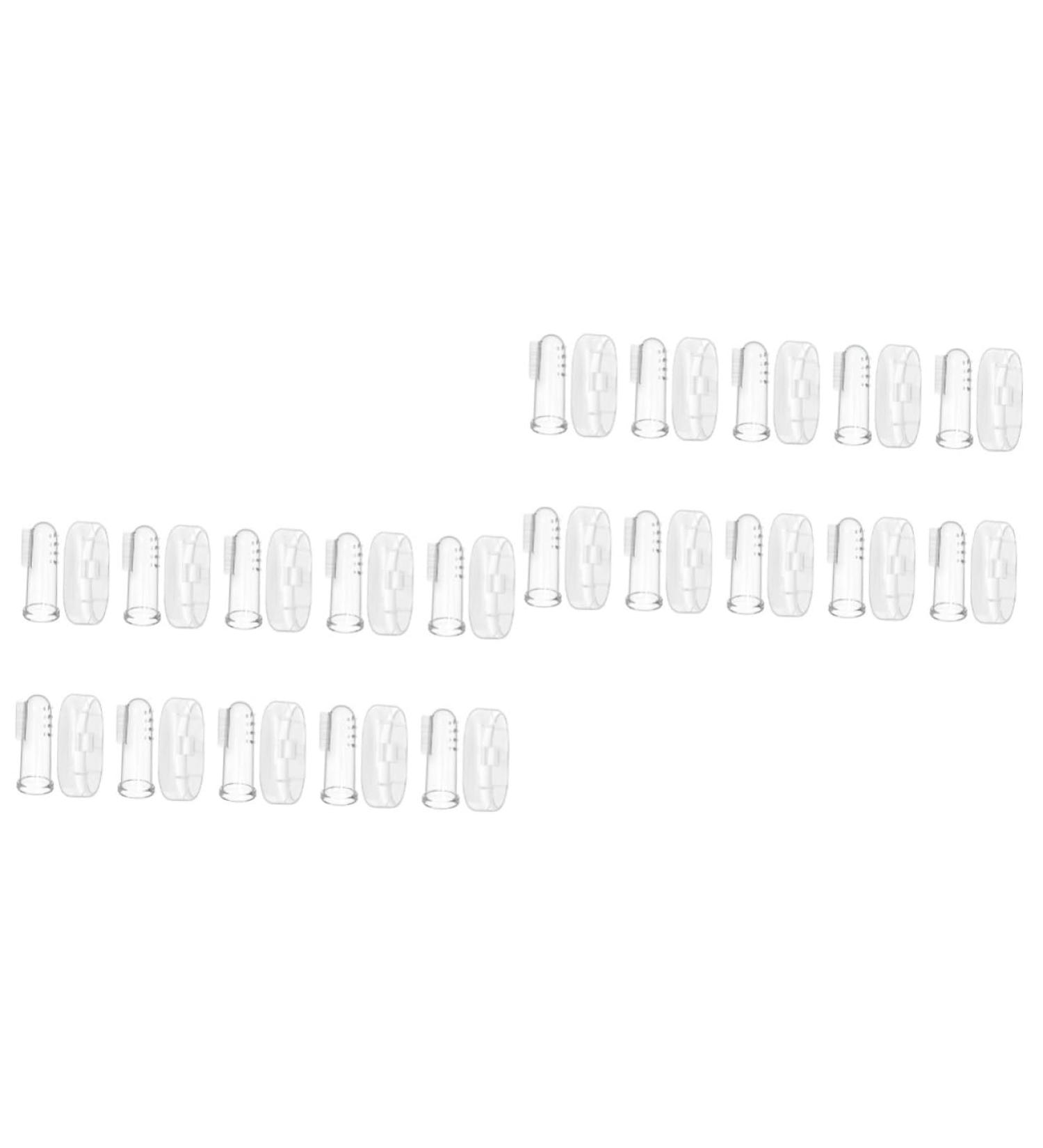 Minkissy 1 Pack Fingerbrush Baby Toothbrush - Travel-Friendly Baby Toys for Clean Milk Teeth 20 Soft Bristles - Perfect for Kids & Infants - Buy Online on GoSupps.com