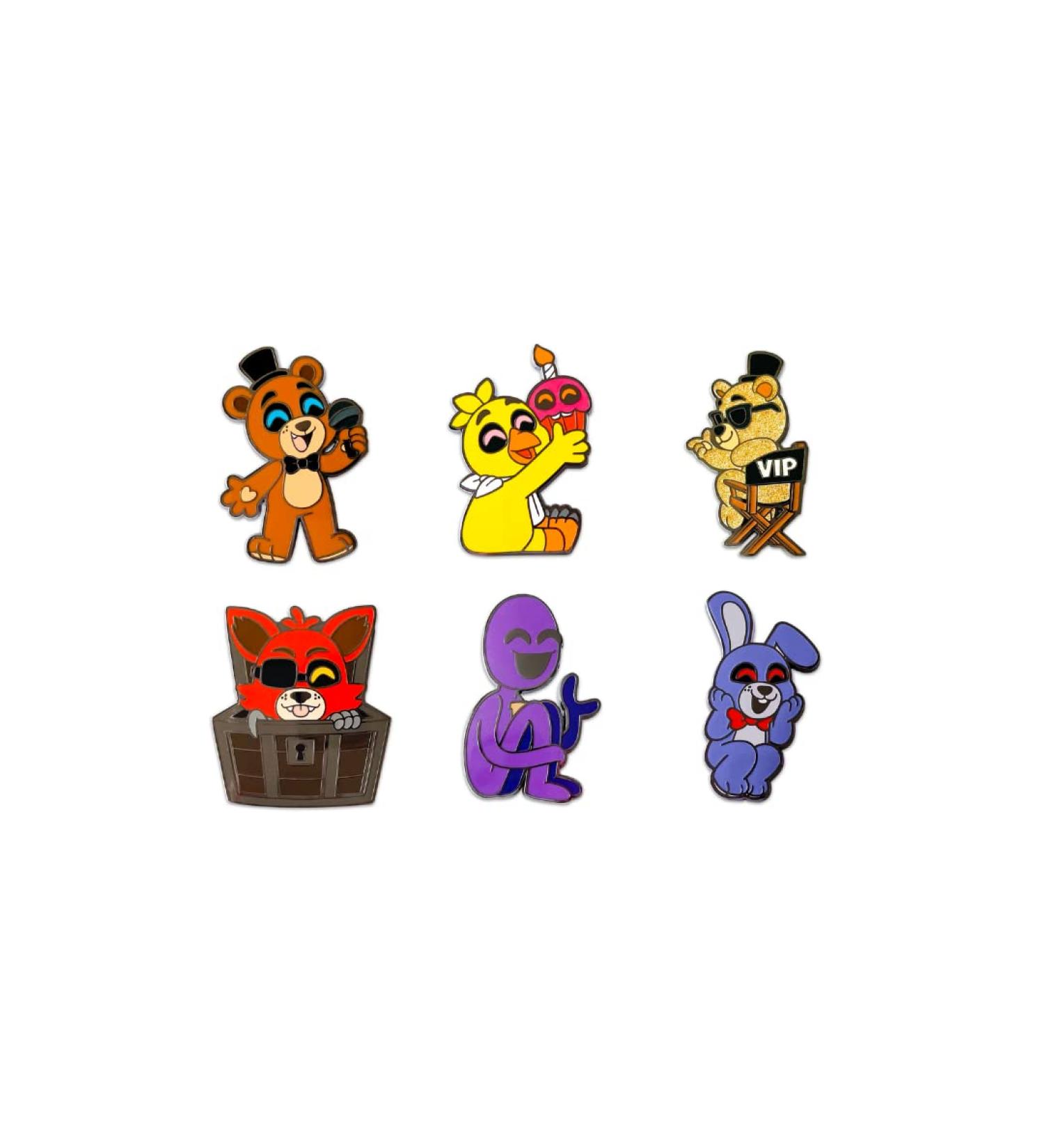 Youtooz Five Nights At Freddy's Official Licensed Pin Set - Collectors Box With 6 Pins From Youtooz FNAF Collection - Buy Online on GoSupps.com