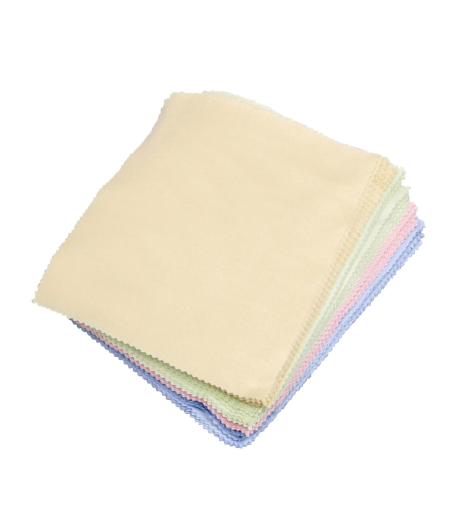 FOMIYES 100pcs Cloth Camera Lens Wipes - Eyeglass Phone & Screen Cleaning Wipes - Random Colors 13x13cm - Perfect for Eyewear Care & Photography - Buy Online on GoSupps.com