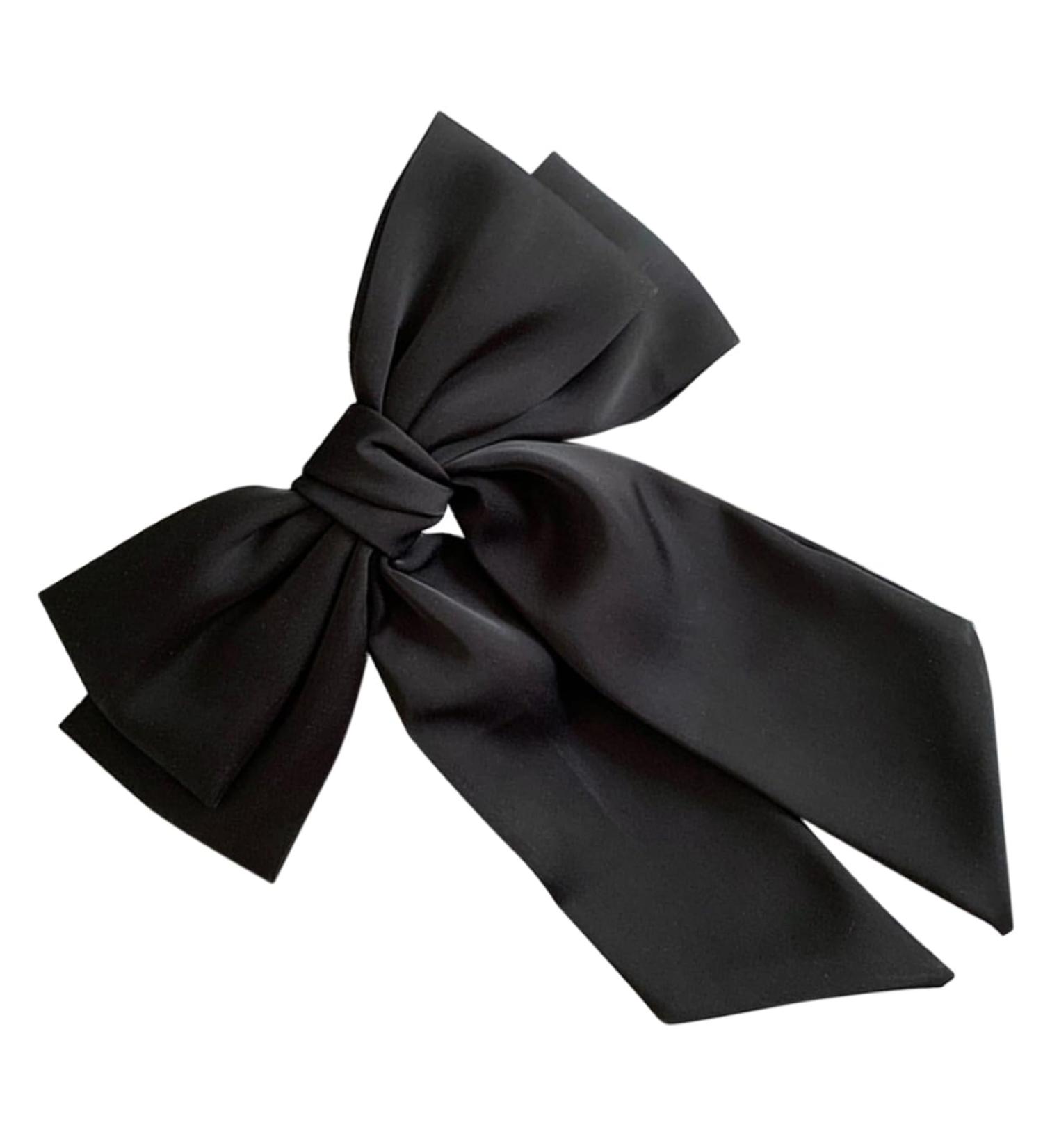 TOVINANNA Bow Hairpin Hair Ribbons Barrettes for Hair Bow Hair Clips Hair Bows for Women Hair Barrettes for Women Hair Bows for Teens Large Bow Hair Clip Hair Bow Clips Ponytail Clip - Buy Online on GoSupps.com