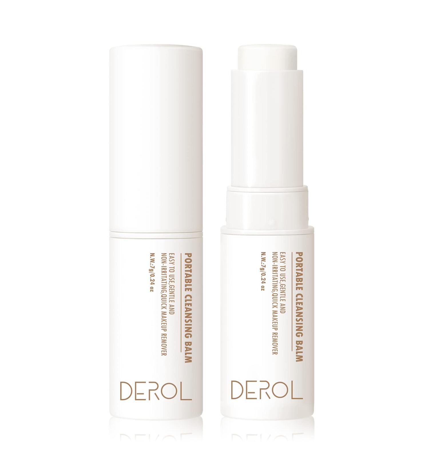 Portable Makeup Remover Stick - No Water Needed Travel Size Cleansing Balm for All Skin Types - 0.24oz - Buy Online on GoSupps.com