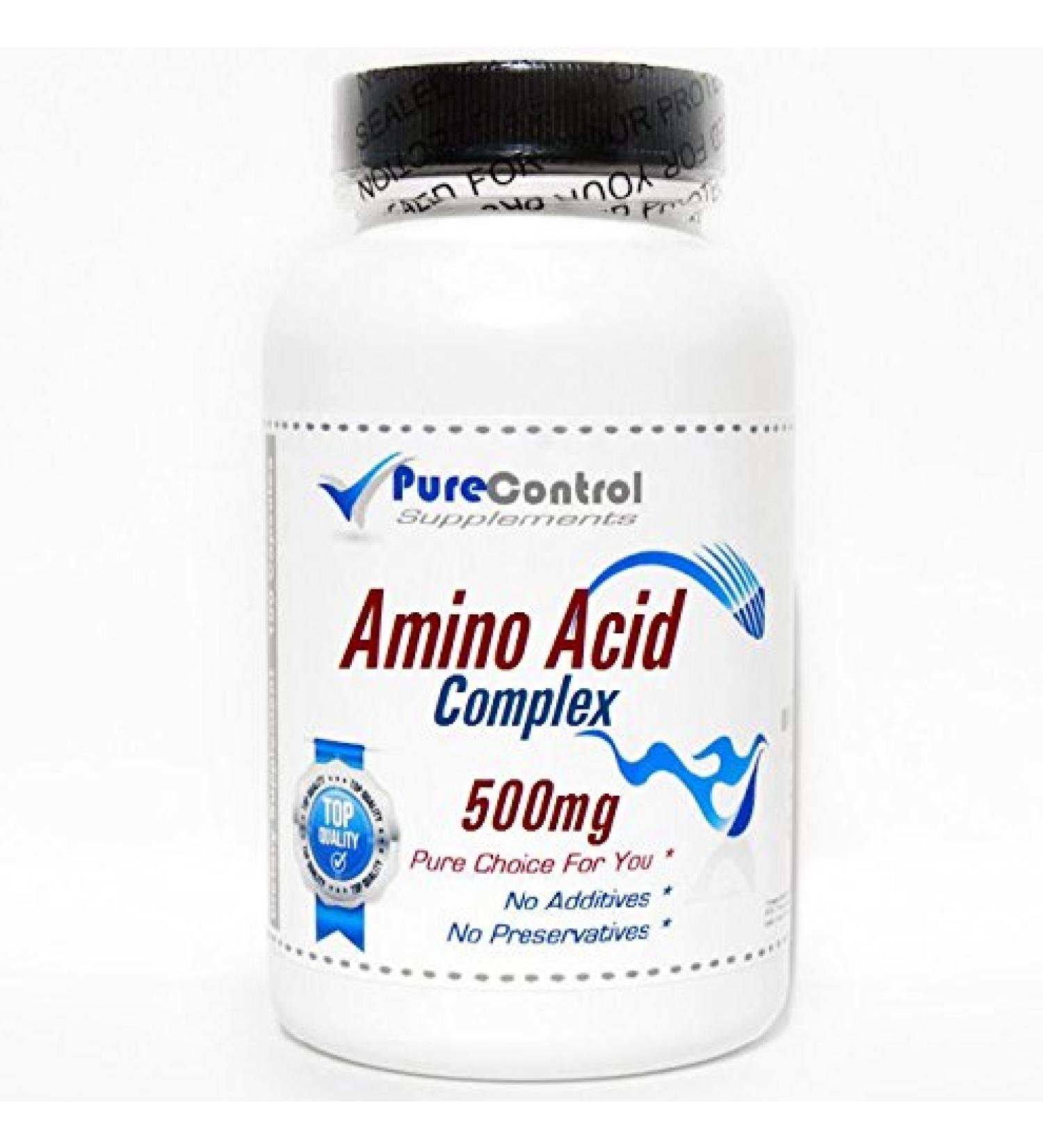 Amino Acid 500mg Complex // 100 Capsules // Pure // by PureControl Supplements