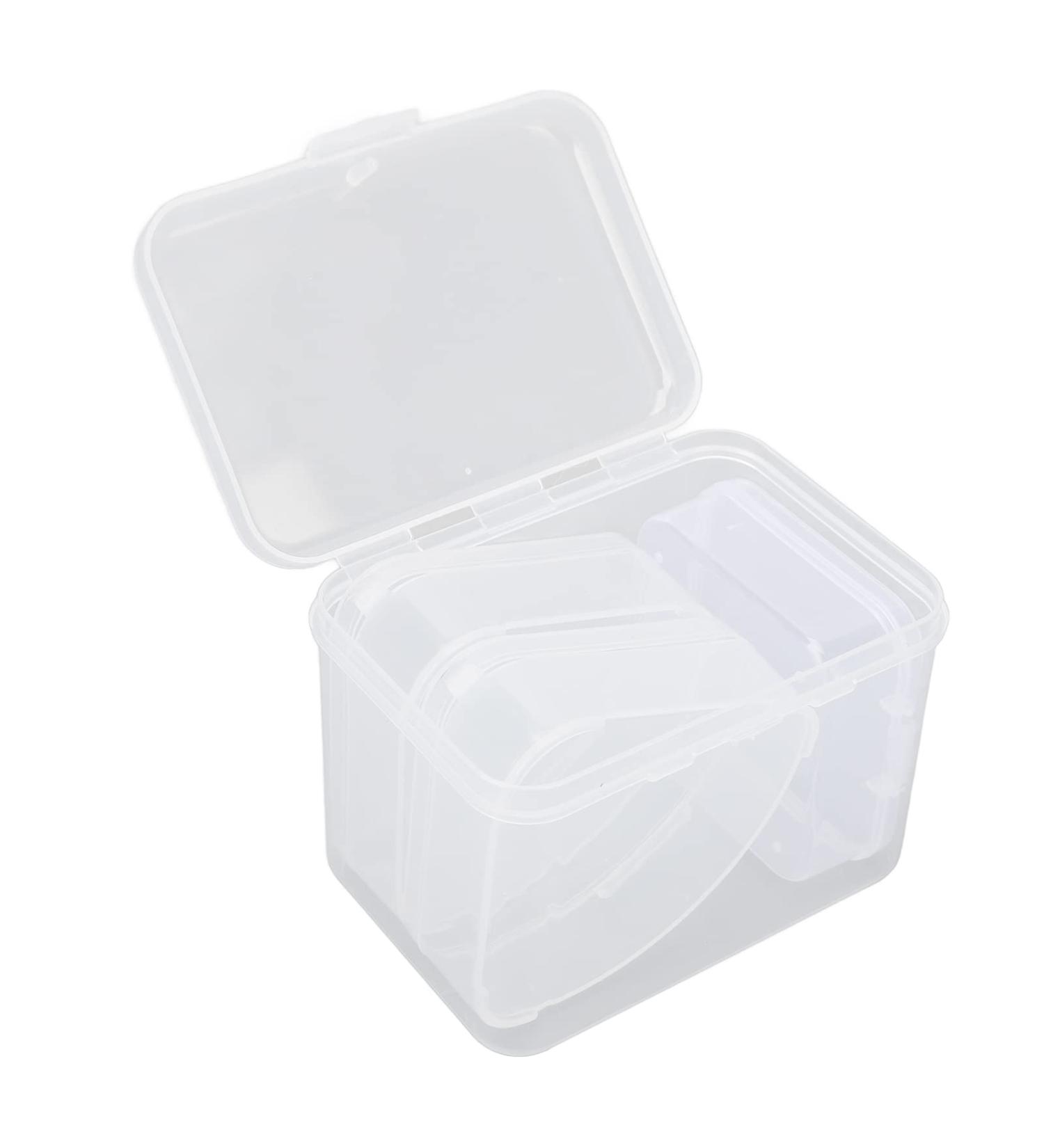 Verdant Touch Makeup Sponge Storage Box - 4 Pack - Clear Waterproof Makeup Sponge Organizer - 4 Different Shapes - Protective Container - Buy Online on GoSupps.com