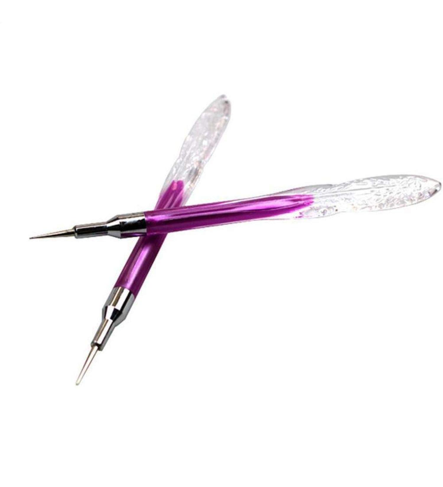 1 elegant dotting tool - Spotswirl - handle in clear with lilac - 440-501