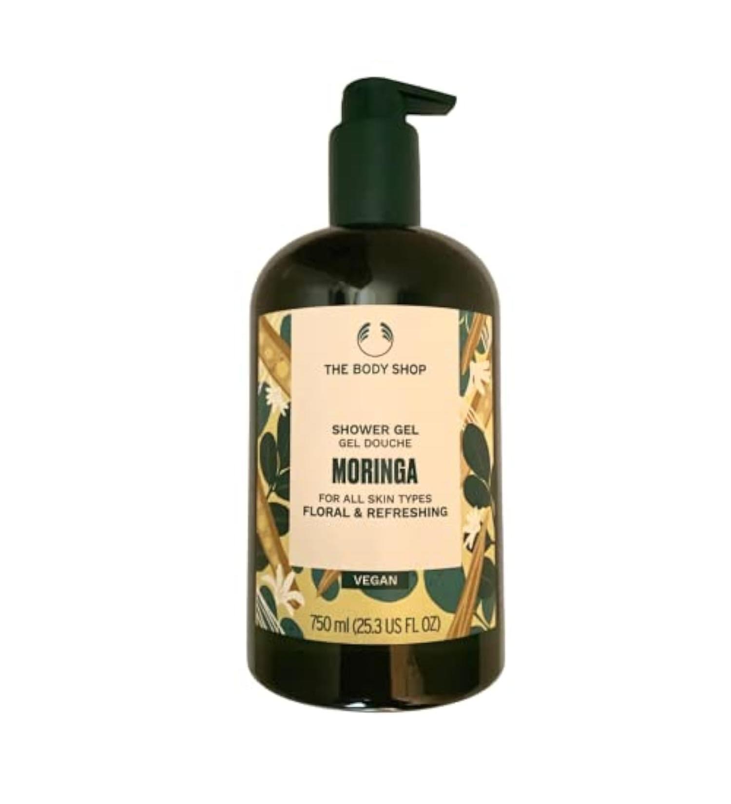 The Body Shop Vegan Moringa Shower Gel 750 Ml (New) - Buy Online on GoSupps.com