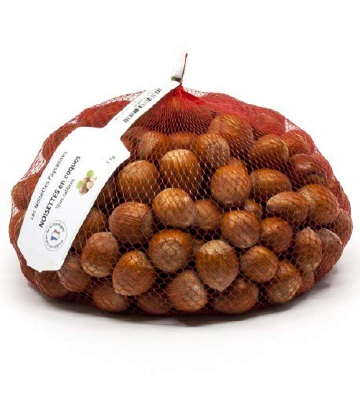 Hazelnuts in Shell Les Noisettes Paysannes 1kg