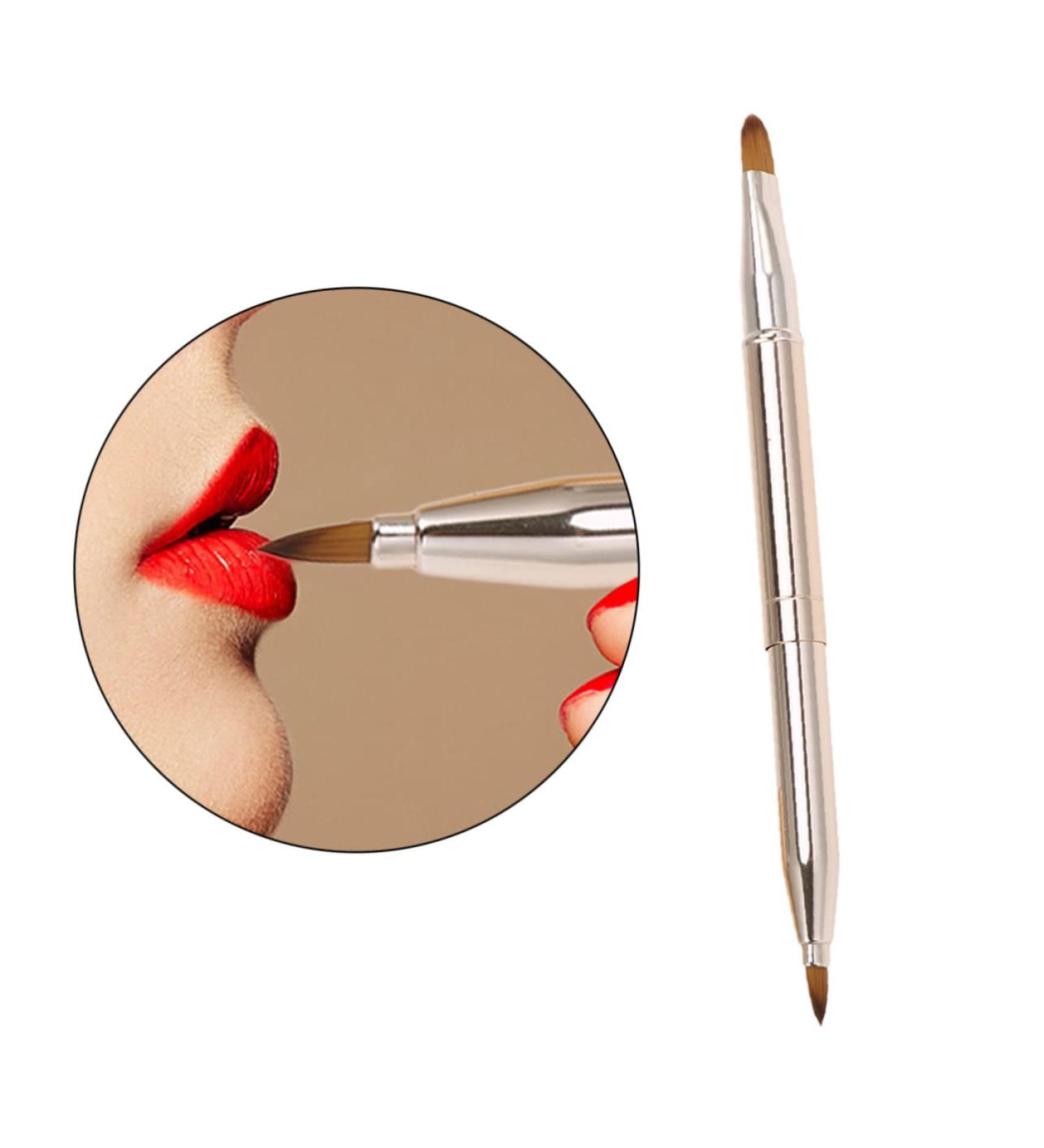 Angoily 1pc Makeup Lip Brush Retractable Lipstick Brush Lip Gloss Brush Lipstick Gloss Wands Lip Brush Applicator Lip Brow Brush Lipstick Applicator Disposable Foundation Brush - Buy Online on GoSupps.com