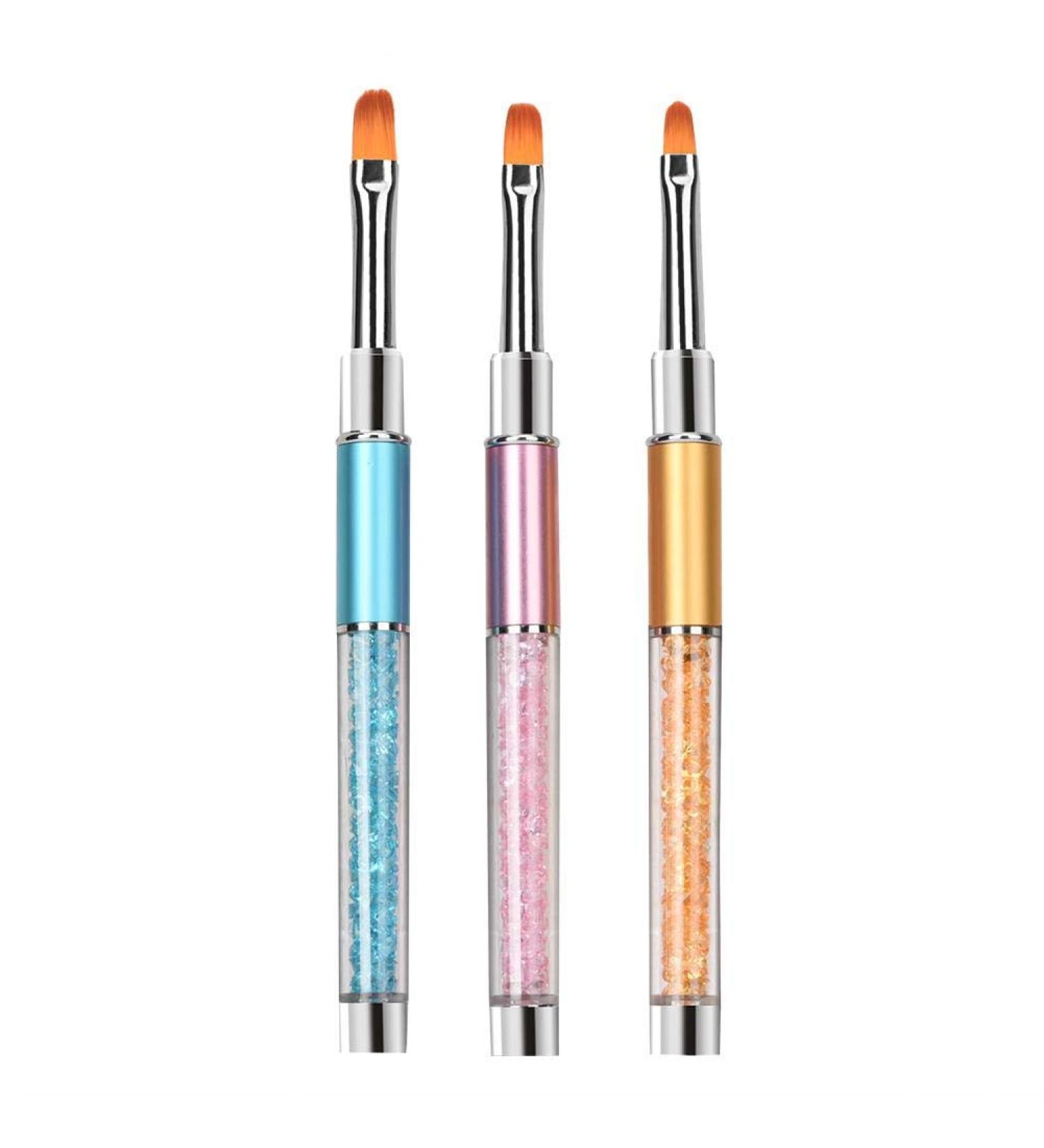 Pack of 3 Nail Painting Pens & Rhinestone Punch Tools for Stunning Nail Art - Easy to Use! - Buy Online on GoSupps.com
