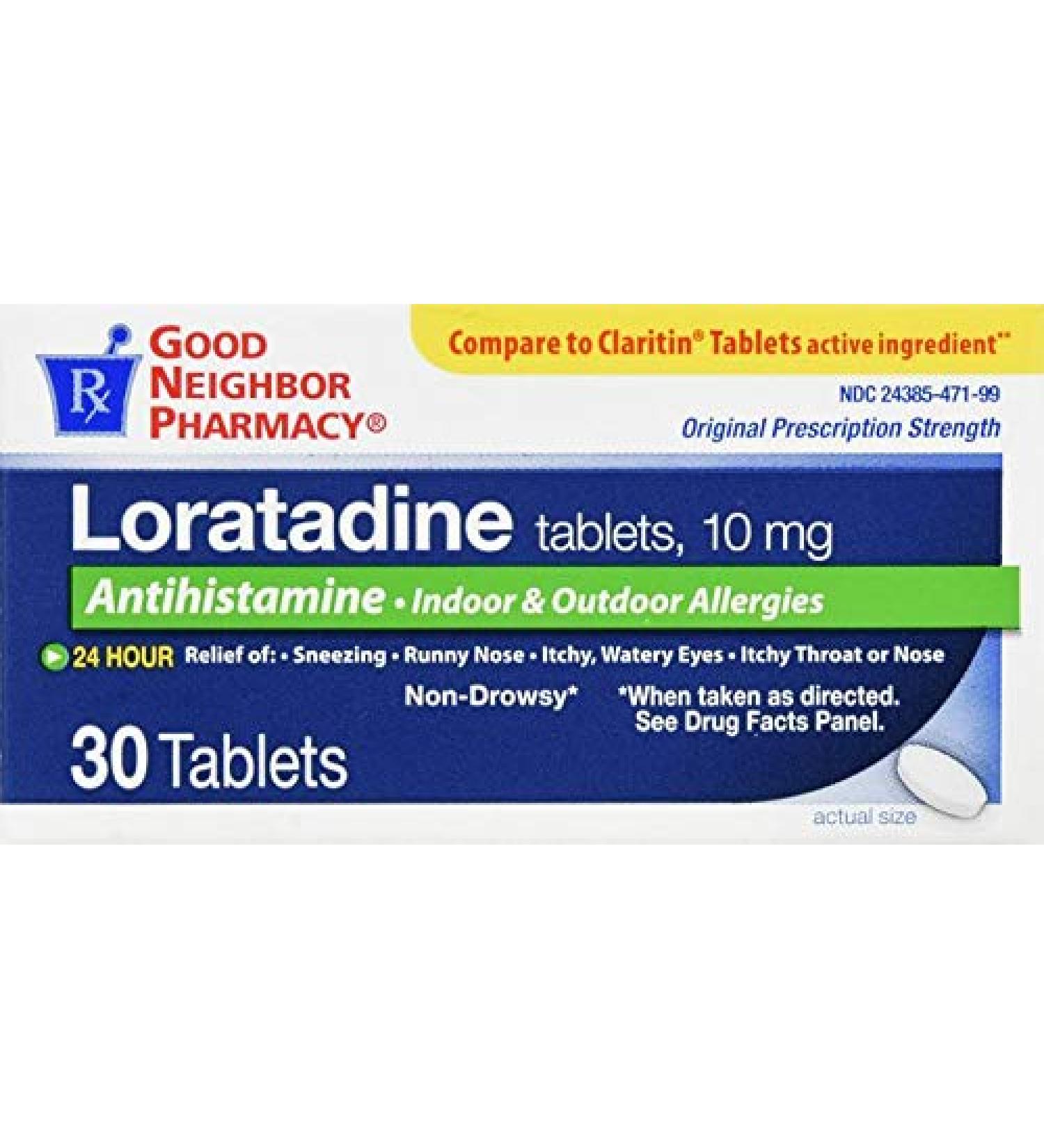 GNP Non-Drowsy Loratadine 10mg (30 Tablets)