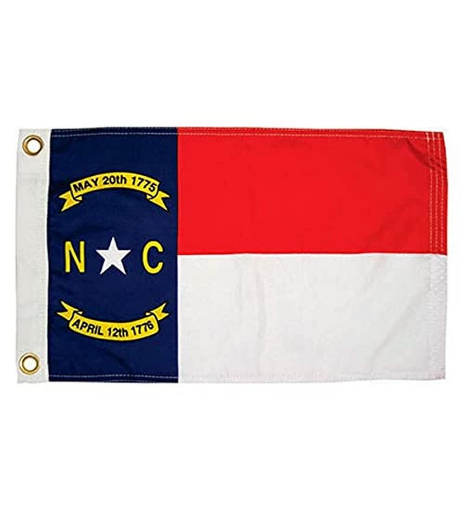 Taylor Made Flag 93119, North Carolina Blue, 12" x 18"