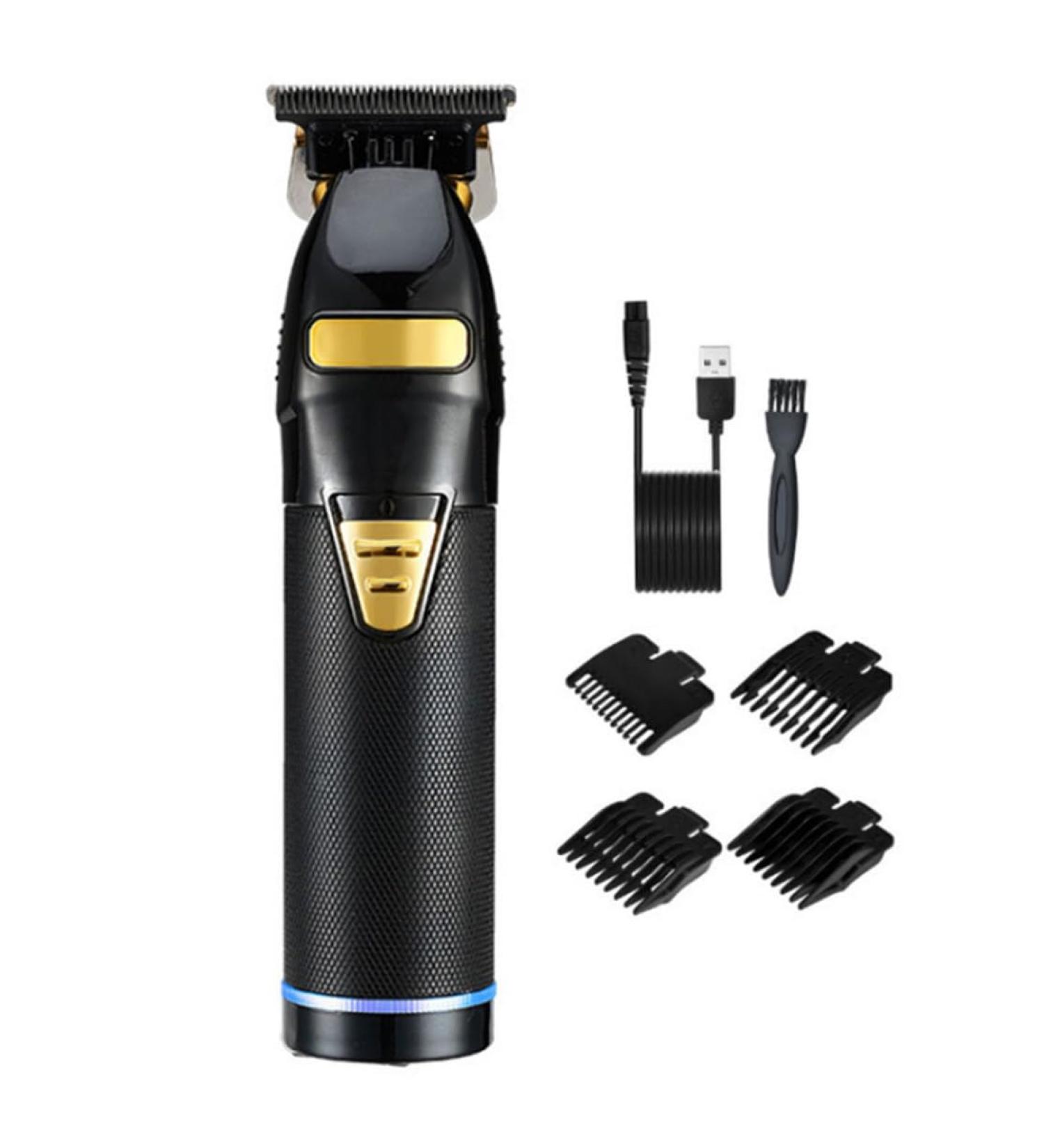 Hair Clippers Electric Clipper USB Rechargeable Beard Trimmer Barbers Hair Grooming Kit Hair Carving Electric Hair Clipper Set Black - Buy Online on GoSupps.com