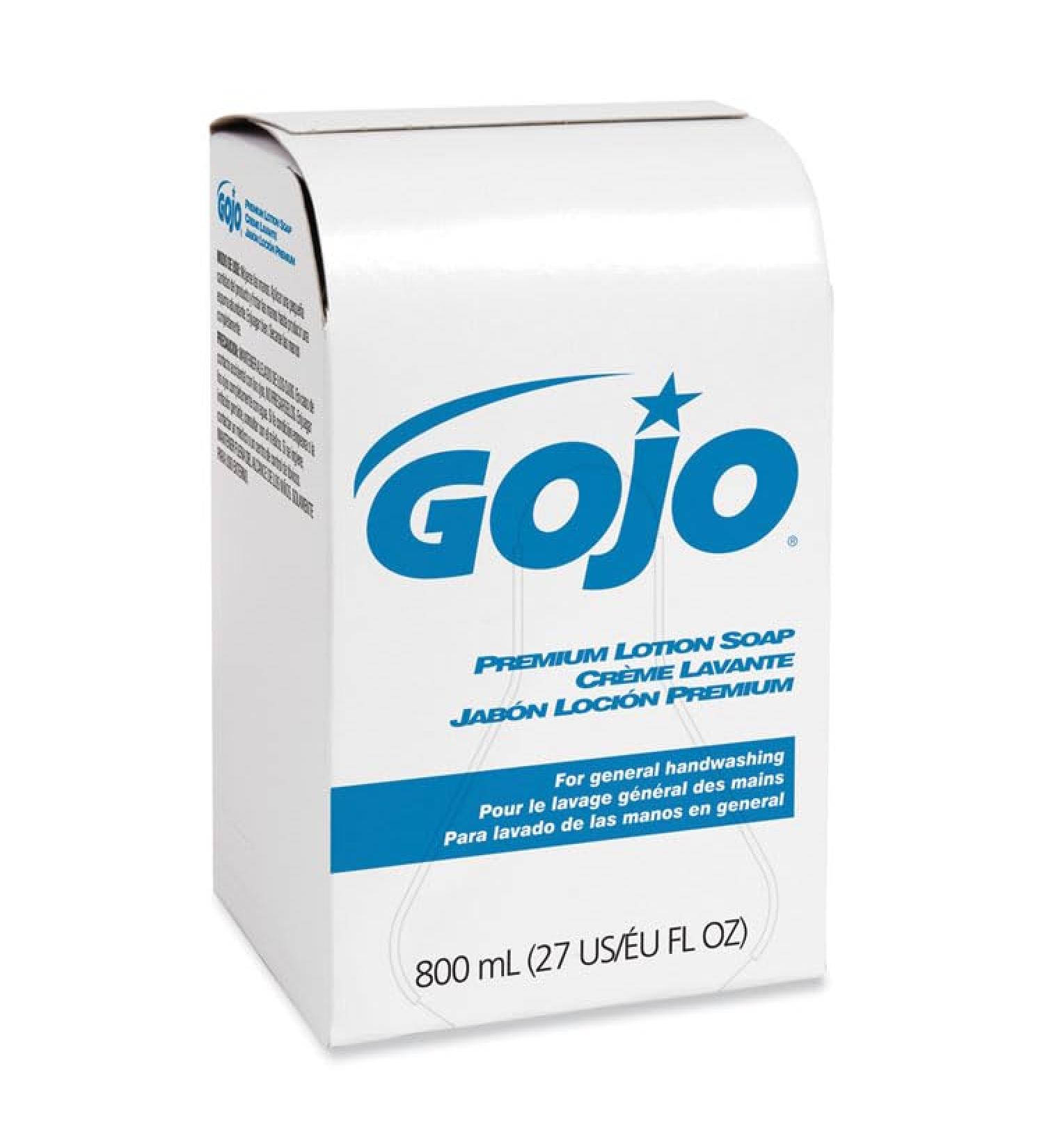 Gojo SOAP 800ML Lotion - 12 CT | Premium Hand Soap for Effective Germ Protection - International Shipping Available - Buy Online on GoSupps.com
