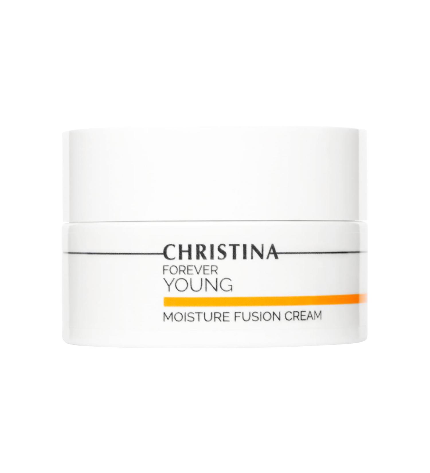 Buy CHRISTINA Forever Young Moisture Fusion Cream 50ml | Hyaluronic Acid Face Moisturizer for Rejuvenation & Firming | International Shipping Available - Buy Online on GoSupps.com