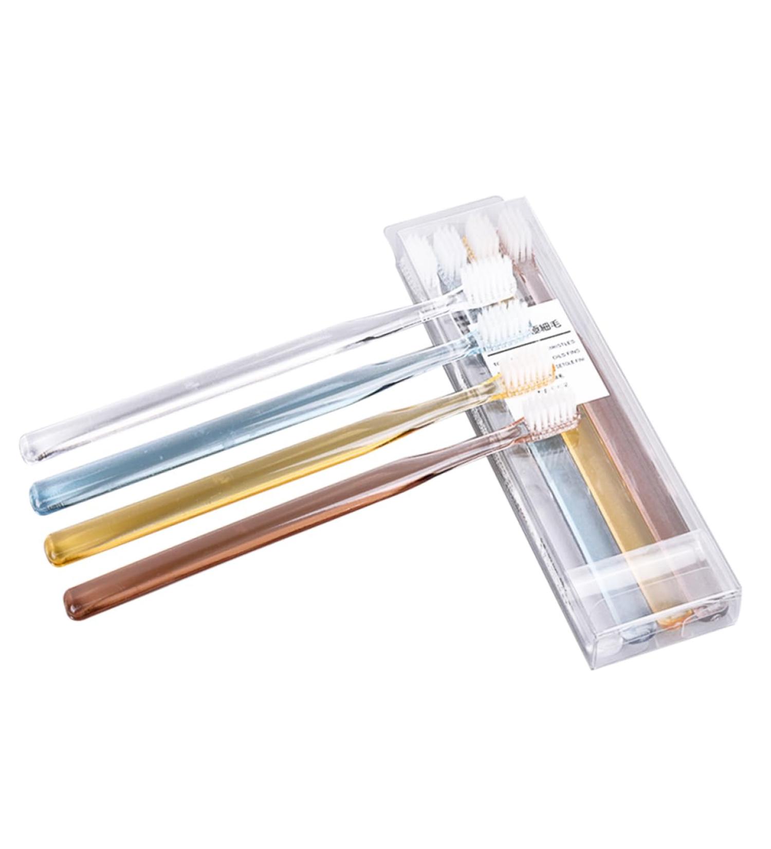 Minkissy Extra Soft Bristle Toothbrushes - 8 Pack Soft Travel Toothbrushes for Gentle Care | Shop Now! - Buy Online on GoSupps.com