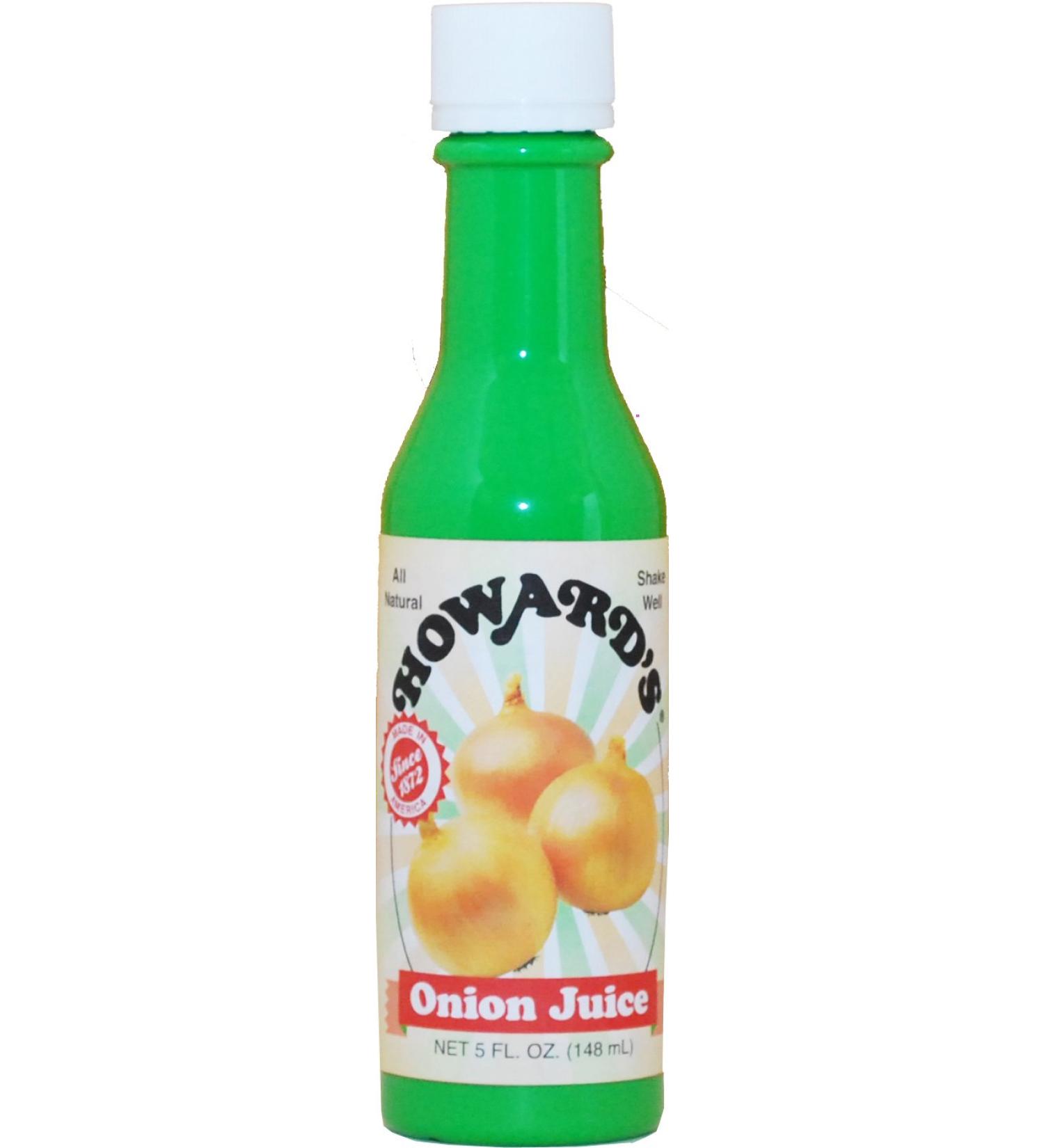 Howard's Onion Juice "New" 5 Ounce Bottle (3 Unit Pack/15oz) 5 Fl Oz (Pack of 3)