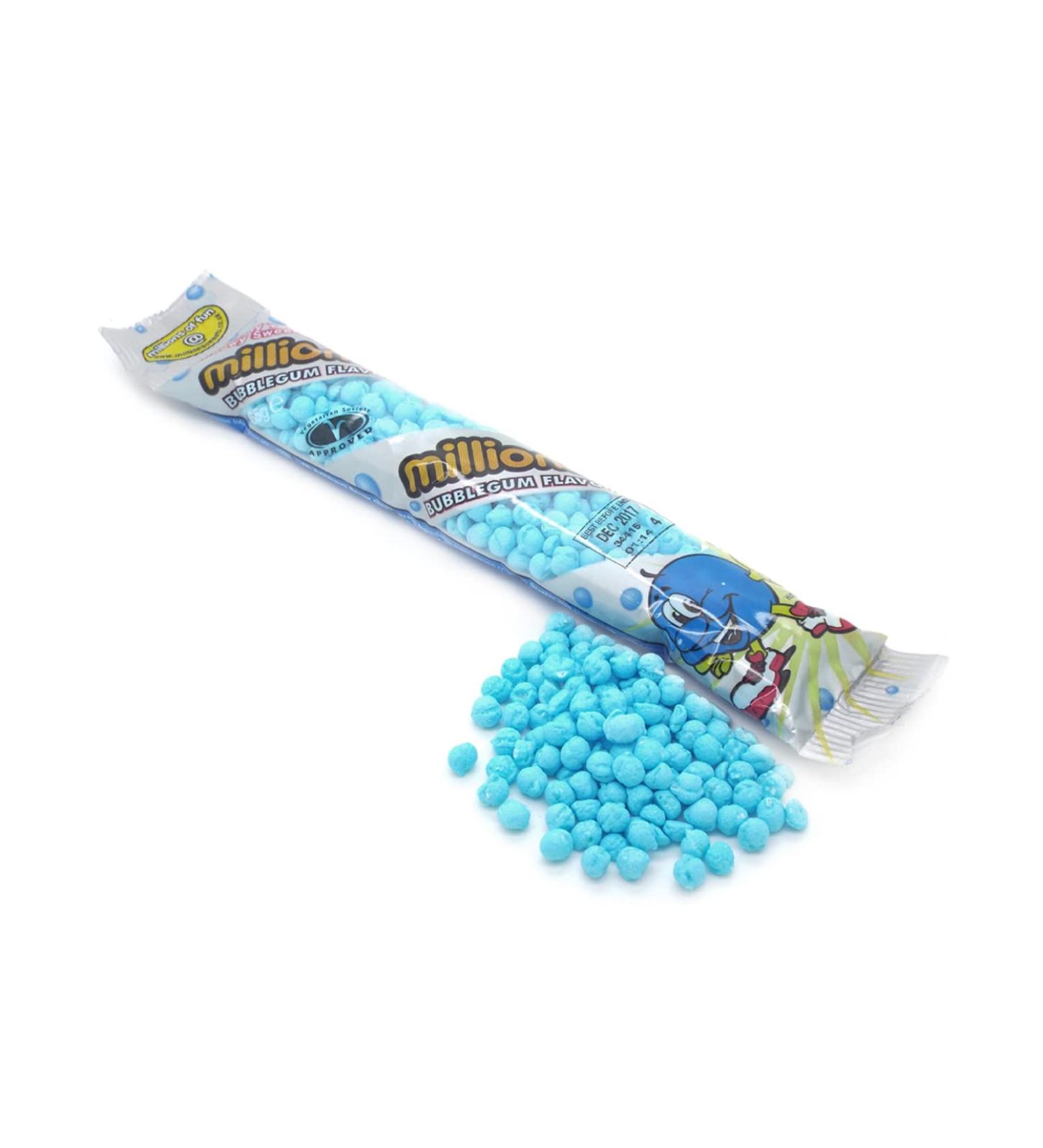 Millions Bubblegum Pack - 6 Chewy Sweets 6 Count (Pack of 1)