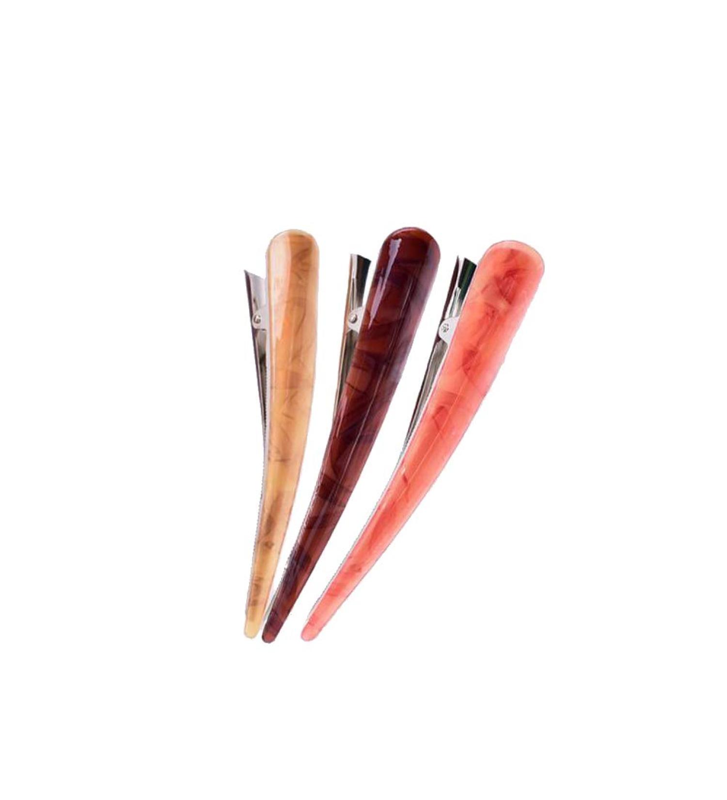 3-Piece Large Duck Teeth Hair Clip Set for Women and Girls - Stylish Hair Barrettes for Chic Hairstyling - Buy Online on GoSupps.com