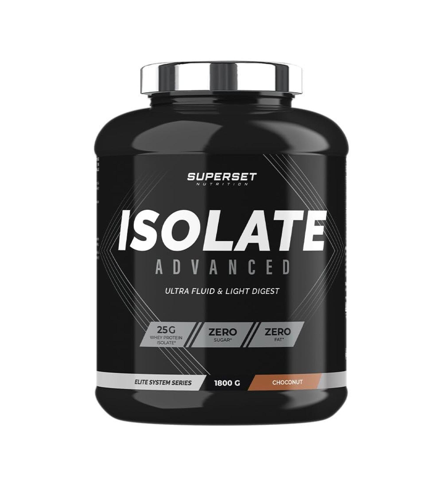 Superset Nutrition | Zero Isolate Advanced (4 lbs) | Whey Isolate | Pure Whey Isolate: zero sugar zero fat! - Buy Online on GoSupps.com