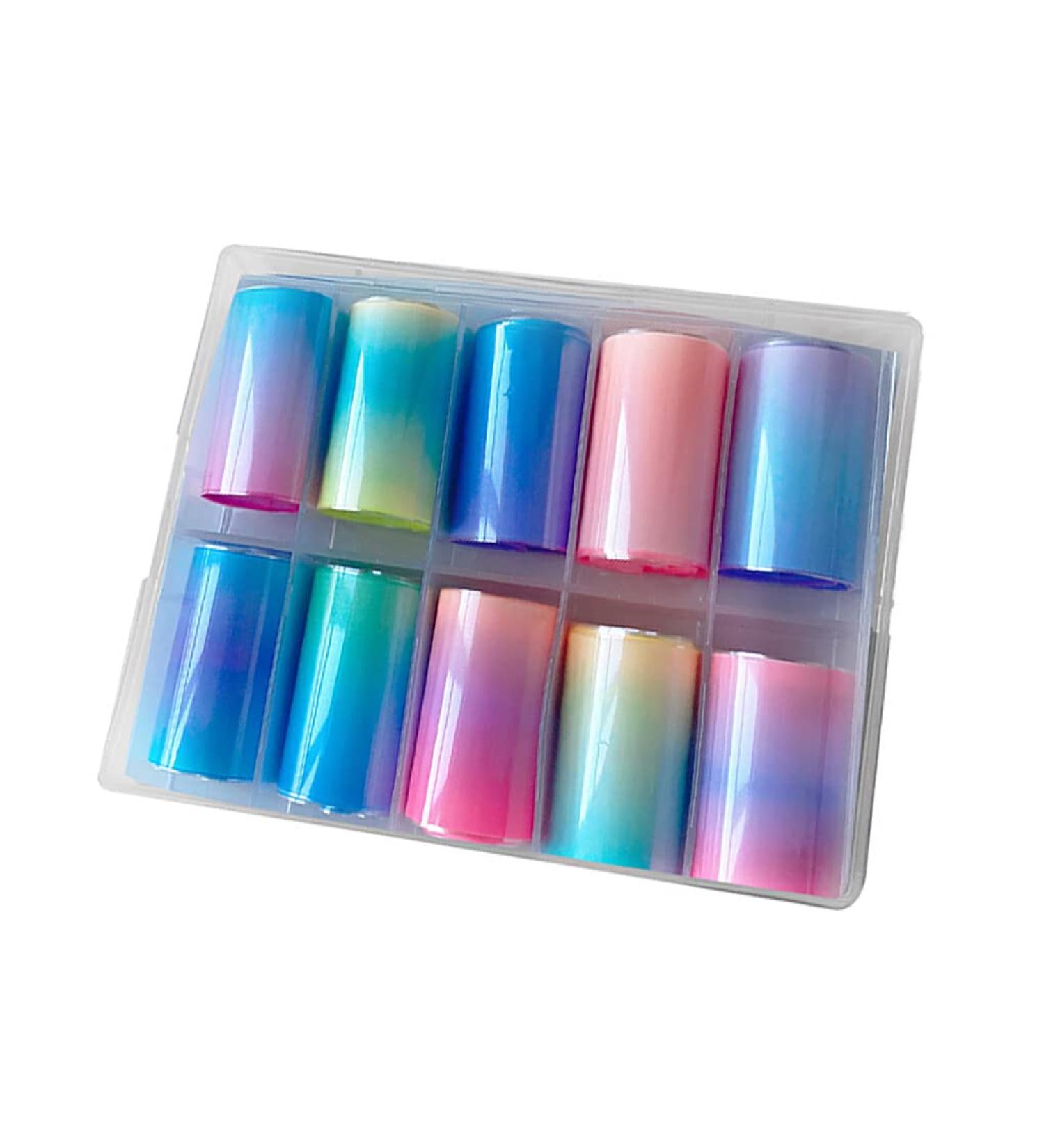 dijiusidy Lightweight Nail Foil Paper Nail Stickers Art Paper Decoration Beautiful Adjustable Exquisite Transfer Stickers Toenails - Buy Online on GoSupps.com