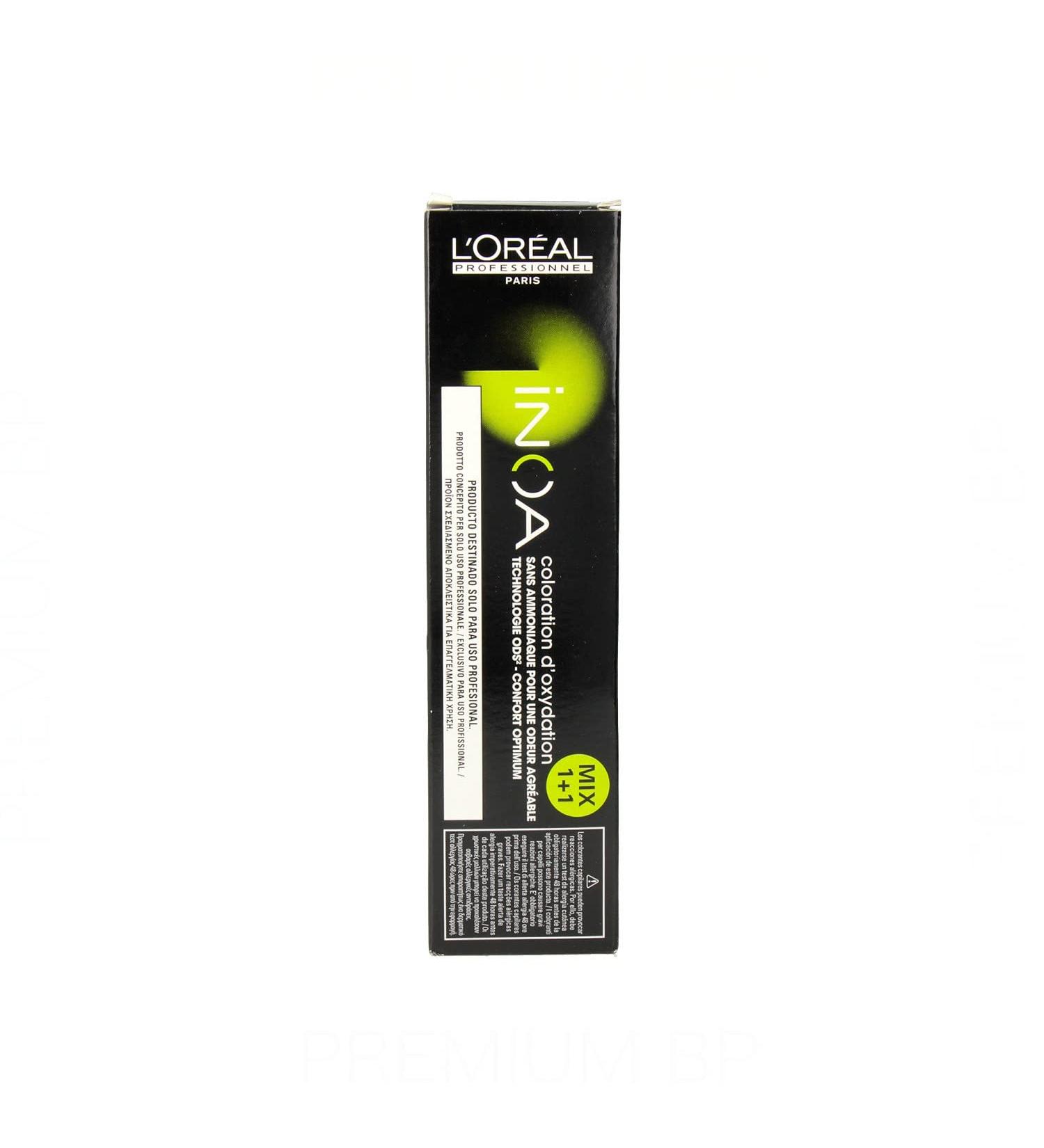 L'Oreal Professionnel Paris Inoa No. 10.12 - Ammonia-Free Dye for Platinum Blonde Ash Iris | 1 Piece Pack - Brighten Your Hair Safely - Buy Online on GoSupps.com