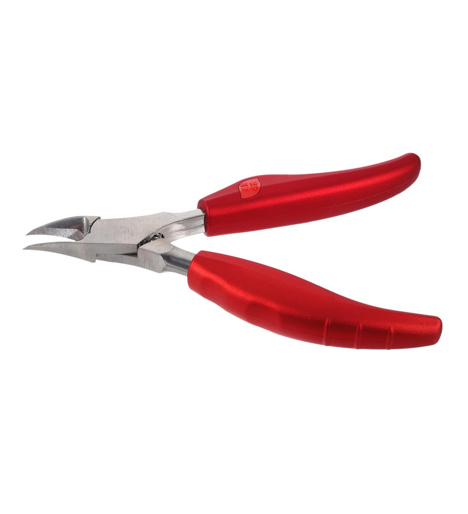 VINTORKY Folding Hawk Mouth Pliers Practical Toenail Clipper Cuticle Pusher Portable Nail Clipper para U as Ingrown Toenail Clipper Clippers Red Heavy Handle Rubber and Plastic - Buy Online on GoSupps.com
