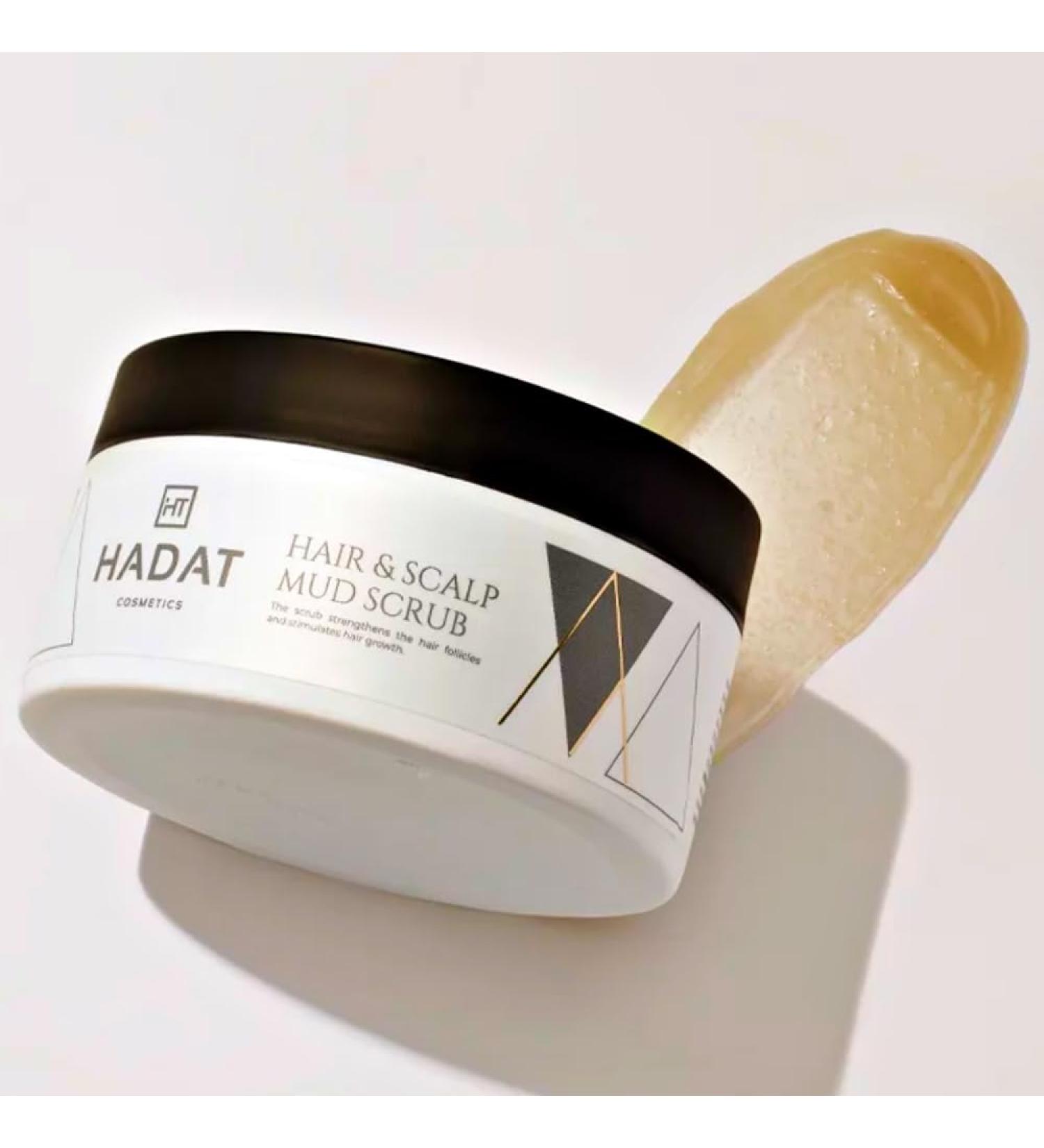 HADAT Hair & Scalp Mud Scrub 10.14 Fl. Oz - Deep Cleansing Dead Sea Mud Scrub for Impurities & Dead Cells Removal - Buy Online on GoSupps.com