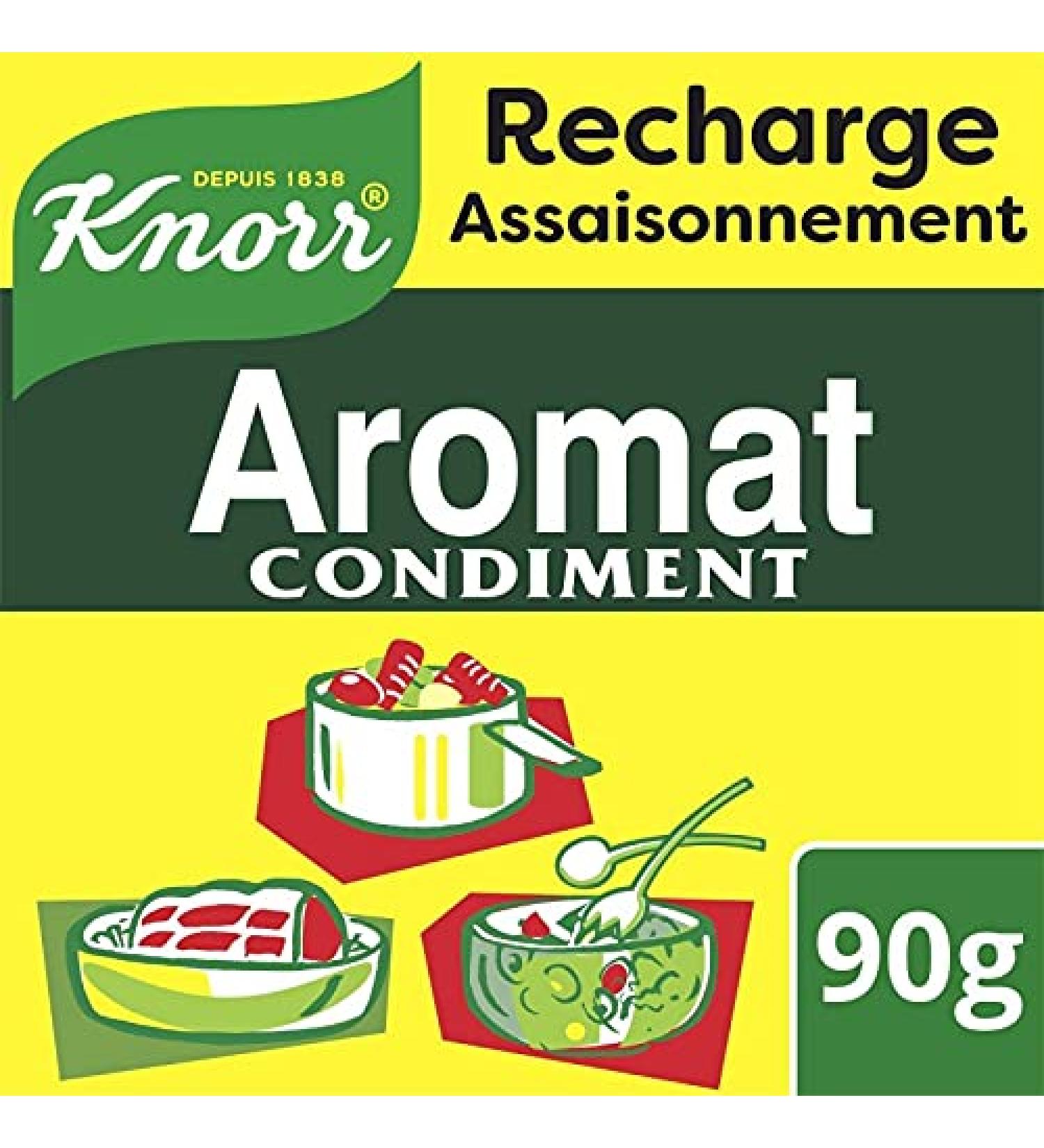KNORR - Aromat Refill 90 G - Pack of 4 - Buy Online on GoSupps.com