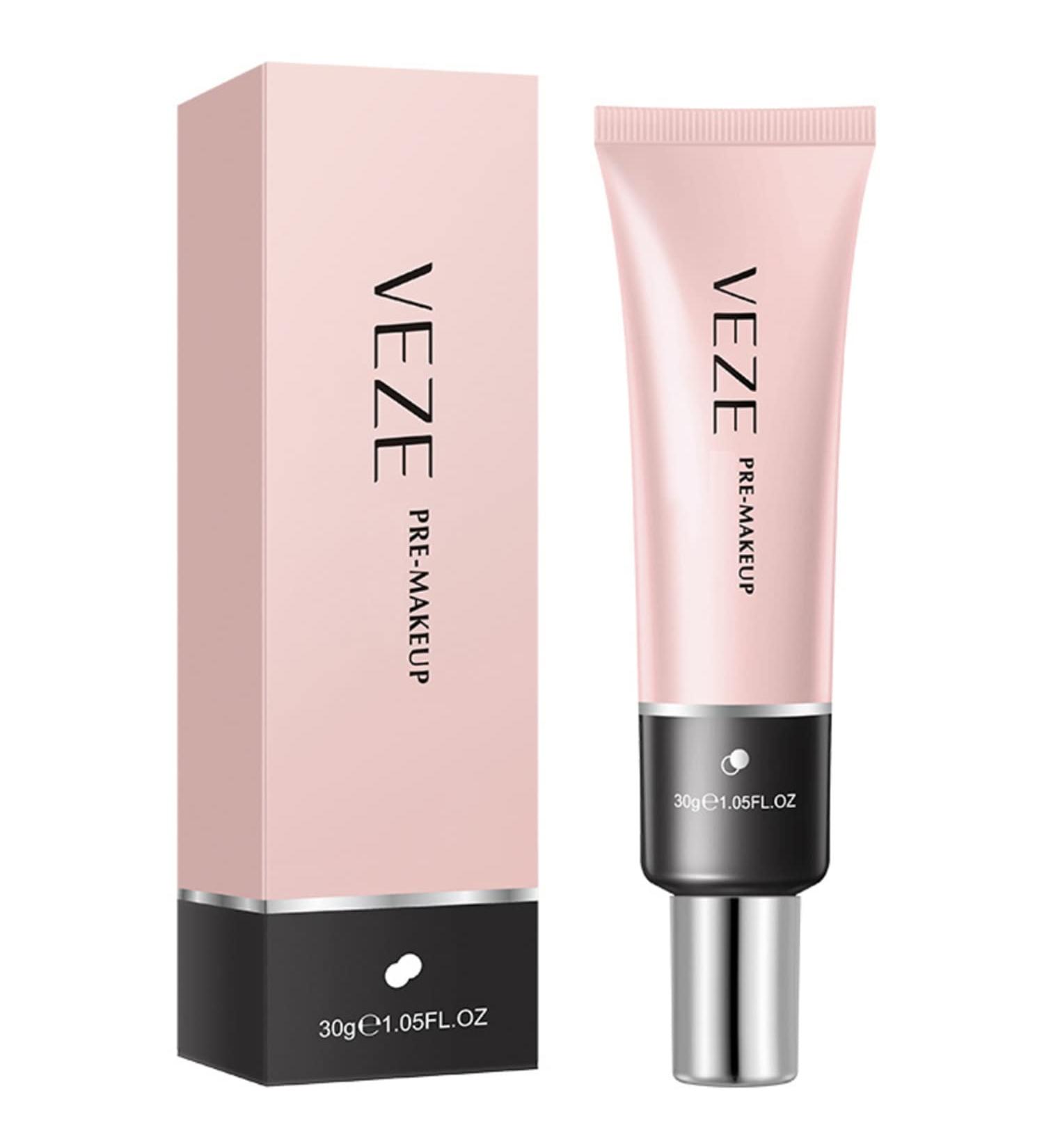 VENZEN Pre-Makeup Natural Foundation Primer 30g - Anti-aging Rosa Rugosa Camellia Sinensis Formula - Buy Online on GoSupps.com