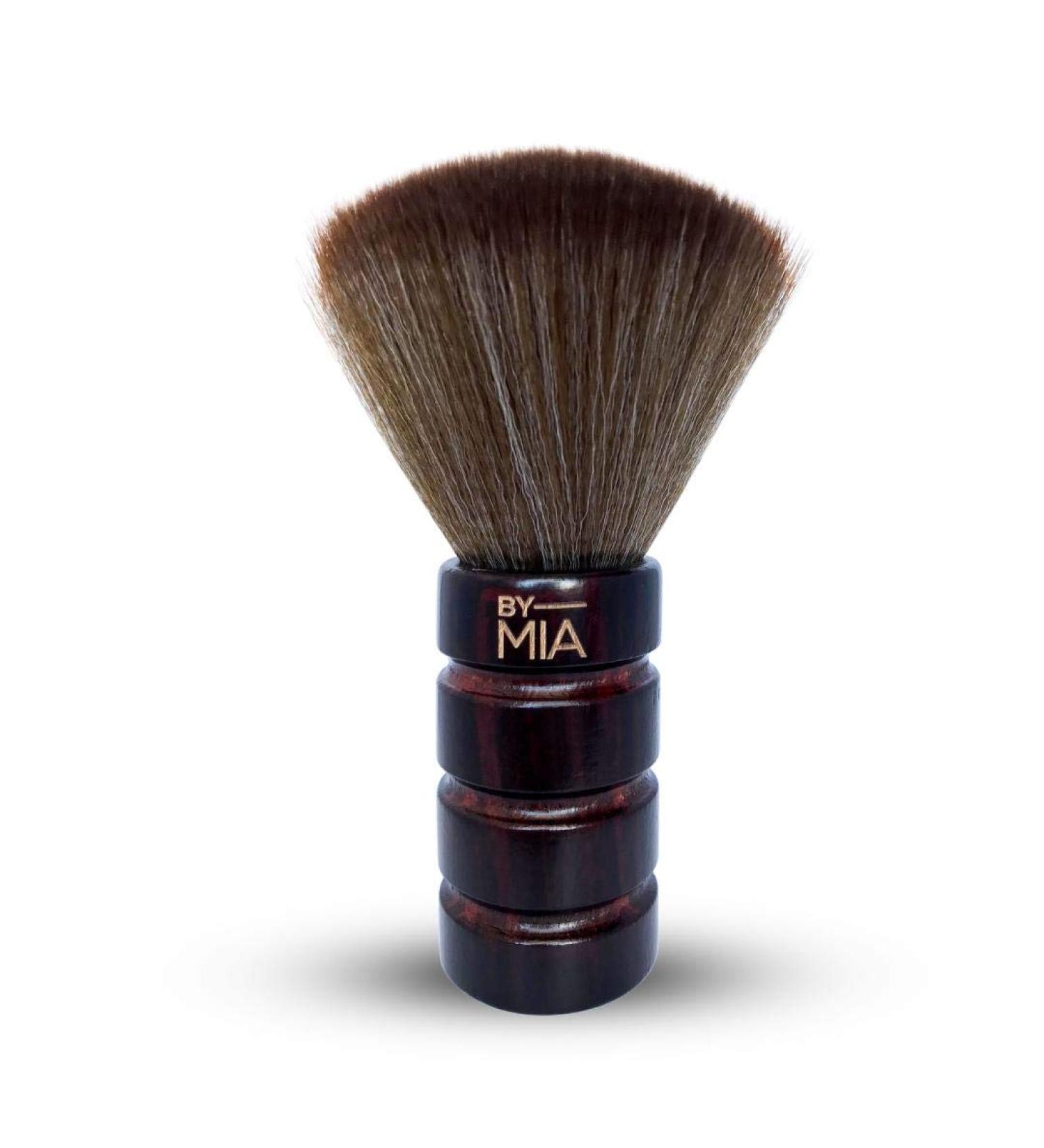 BY MIA Hair Cutting Professional Neck Brush | Natural Fiber Wooden Handle | Barber & Hair Salon Duster Brush (Northwood) - Buy Online on GoSupps.com