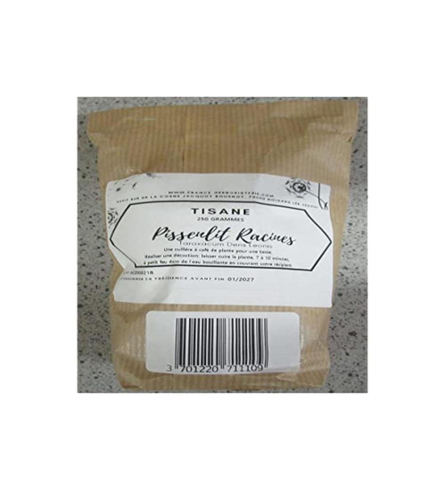 Herbal tea Dandelion ROOT 250 GRS France extra Taraxacum dens leonis.