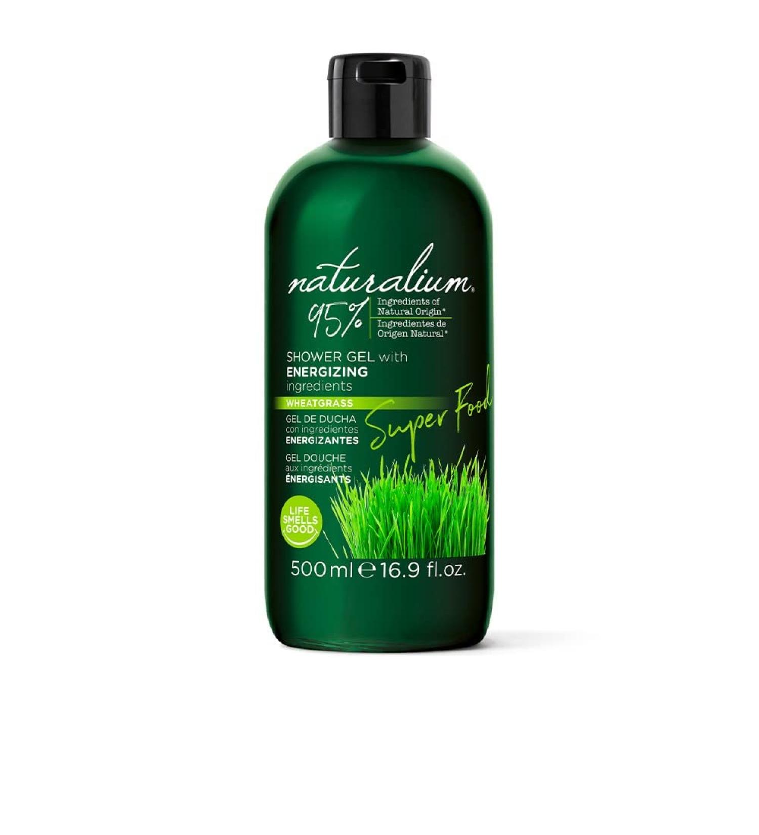 SUPER FOOD wheatgrass energizing shower gel 500 ml