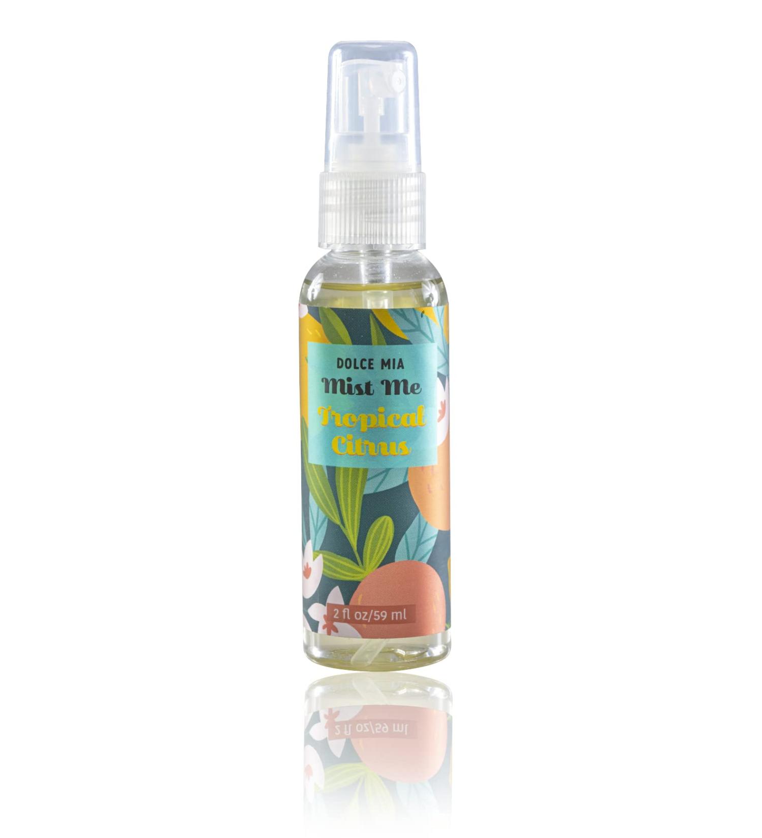 Dolce Mia | Mist Me | Tropical Citrus Fragrance | Body Mist & Perfume Pick Me Up | 2 oz