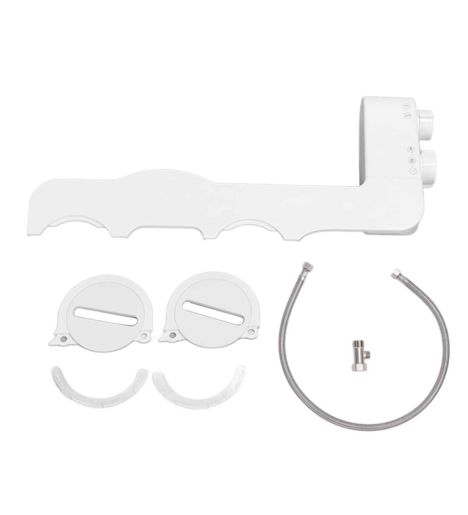 Bidet Water Sprayer G1/2 - ABS Double Nozzle Toilet Bidet Attachment for Pregnant Women | Shop Internationally - Buy Online on GoSupps.com