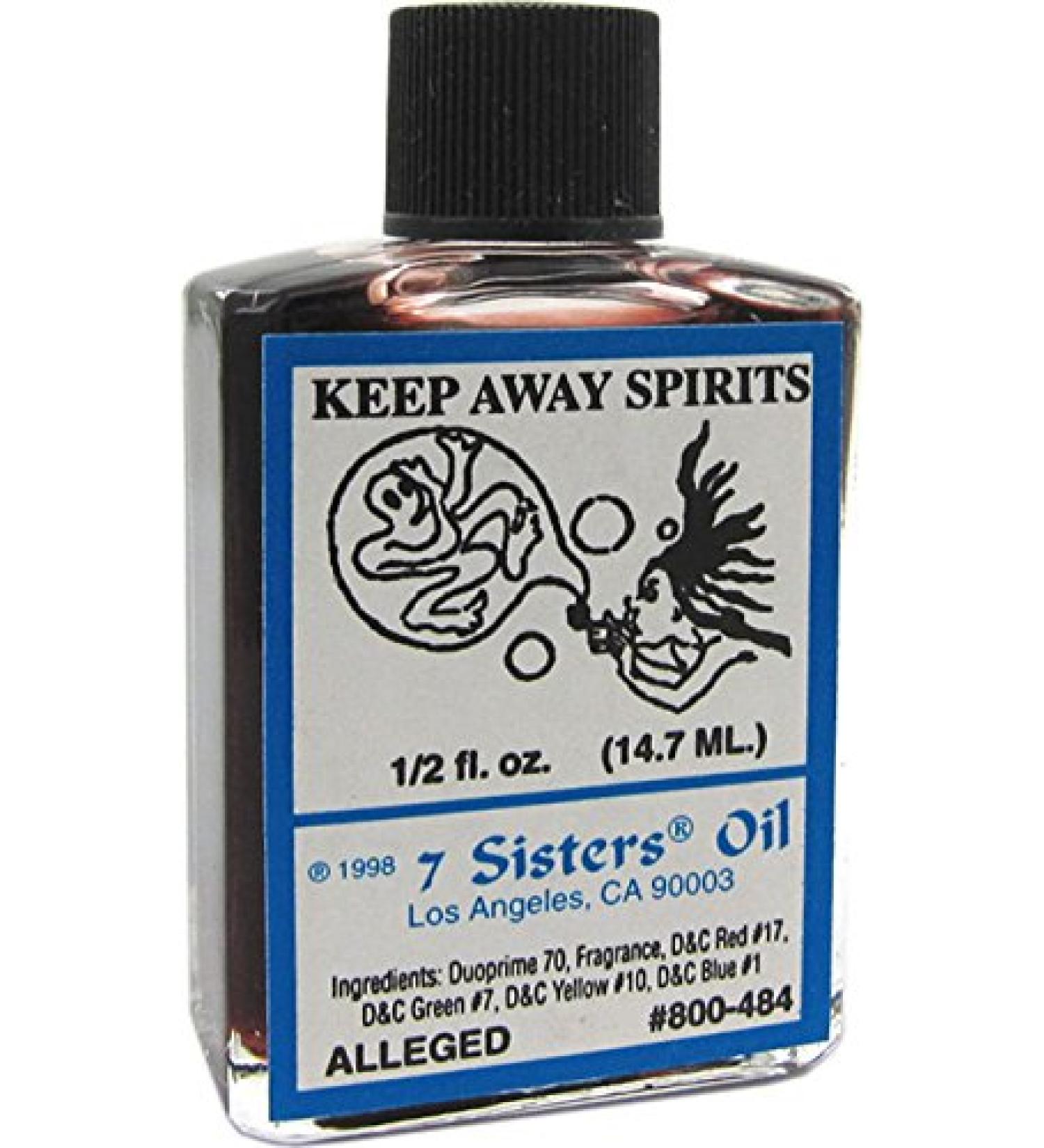7 Sisters of New Orleans Perfumed Anointing Oil - Keep Away Spirits 1/2oz