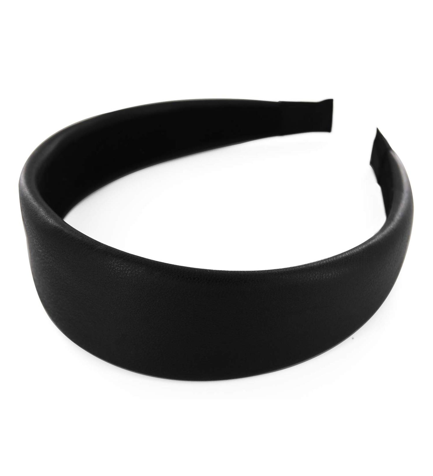 Buy AXY HR27C Classic Vintage Leather Headband - Series 27C Black Hair Band | International Shipping Available - Buy Online on GoSupps.com