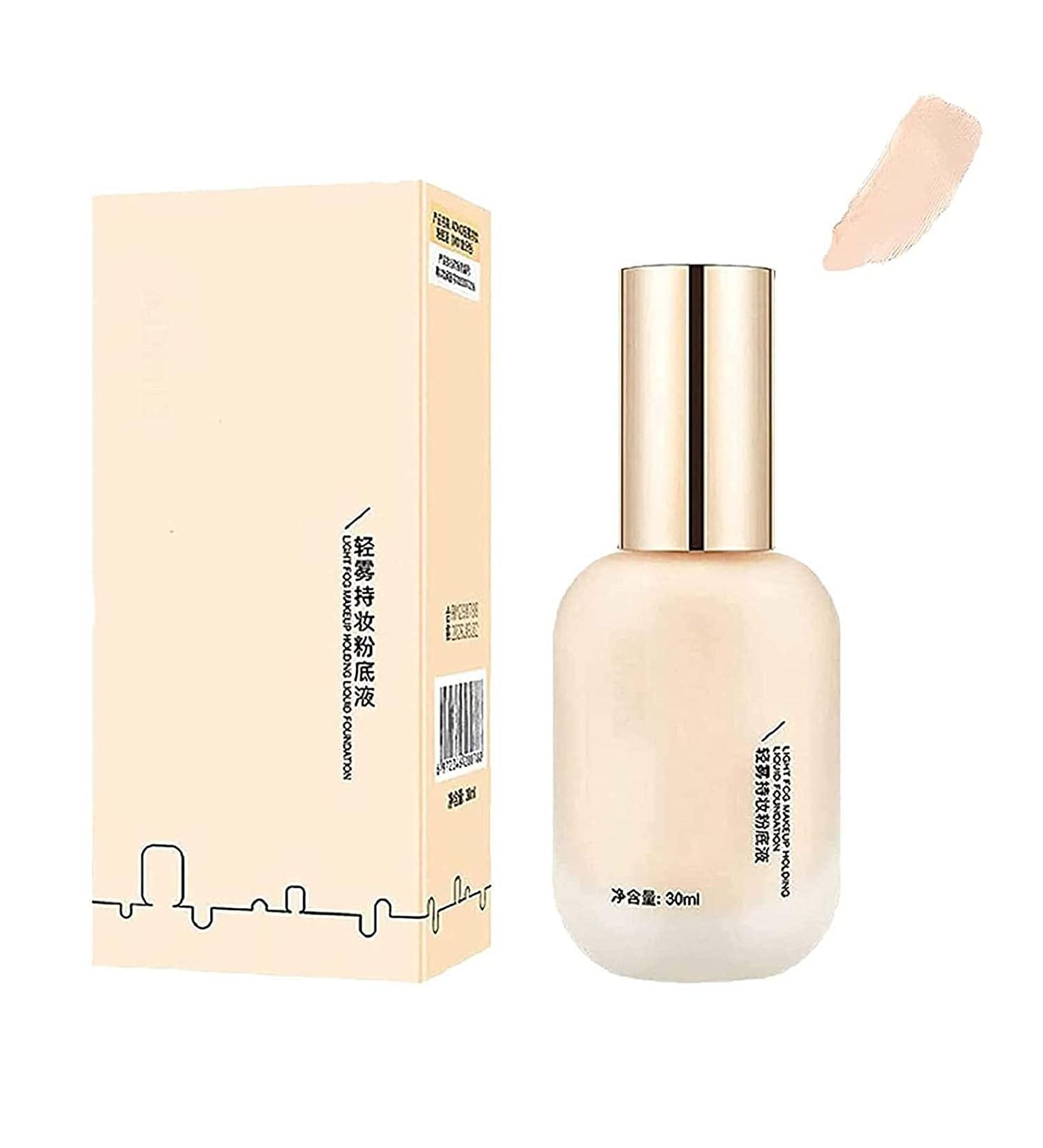 Fond de teint hydratant imperm able et l ger longue dur e fond de teint liquide fond de teint pour le contr le de l'huile mat 30 ml (naturel) 30 ml (Lot de 1) naturel - Buy Online on GoSupps.com