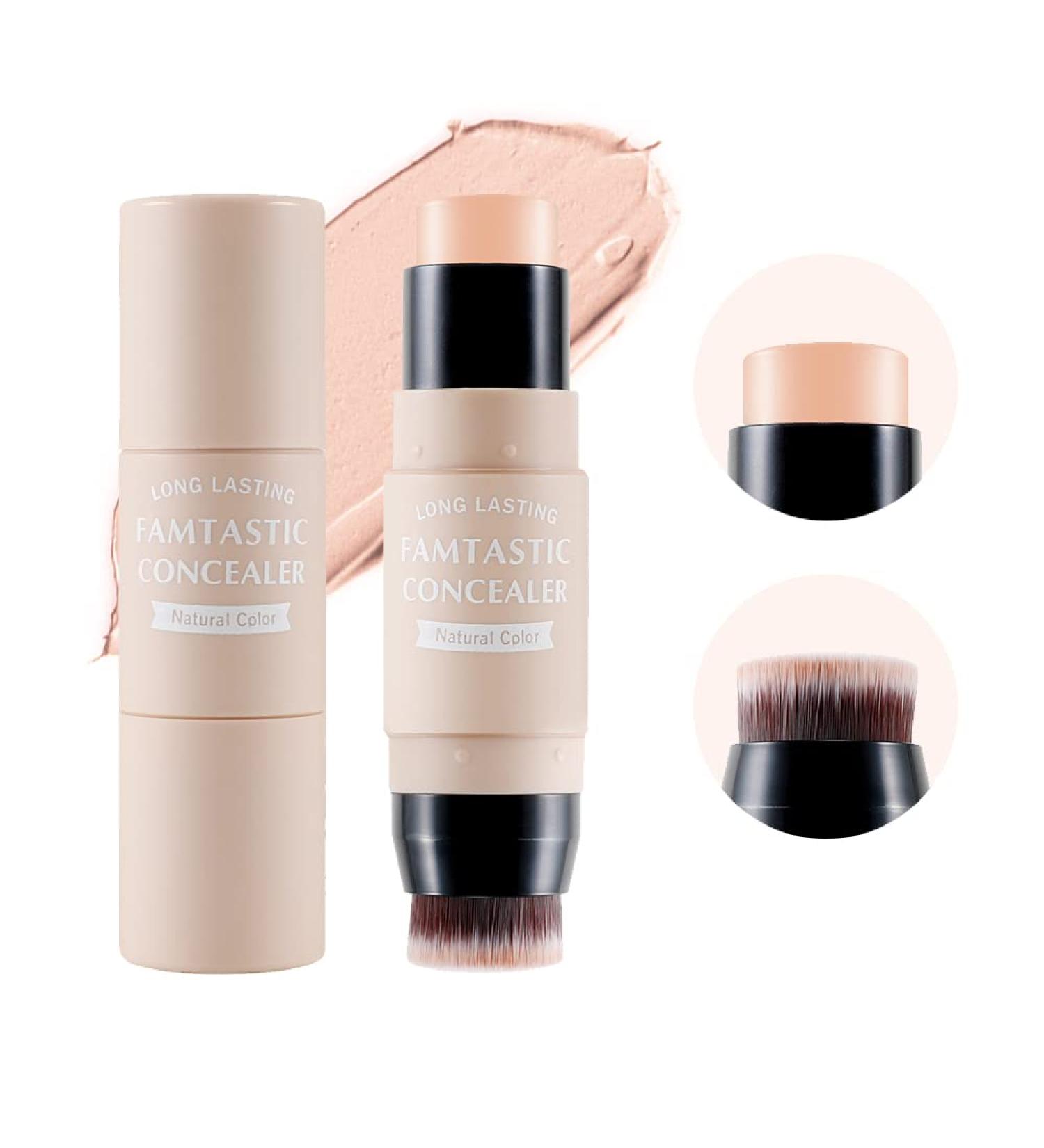 Erinde Contour Foundation Stick with Brush - Waterproof Longwear Makeup in #01 Ivory - Buy Online on GoSupps.com