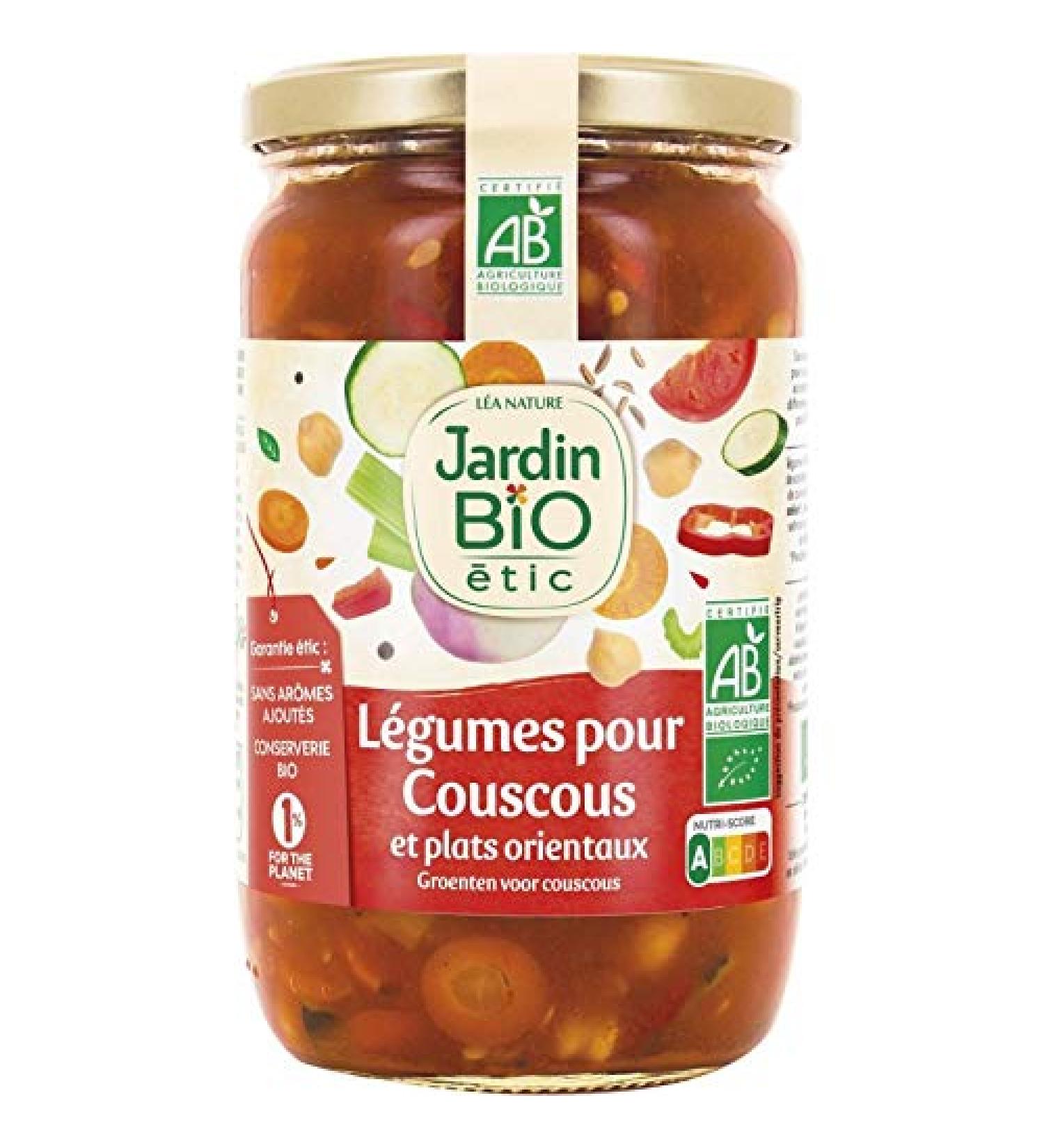 JARDIN BIO TIC L GUMES POUR COUSCOUS ET PLATS ORIENTAUX BIO 660 G JARDIN BIO ETIC LOT DE 3 - Buy Online on GoSupps.com