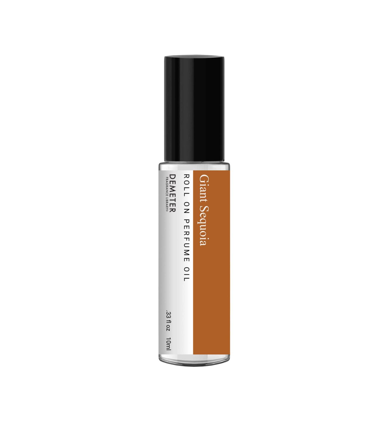 DEMETER Giant Sequoia Roll On Perfume Oil 0.33 Oz Long-Lasting