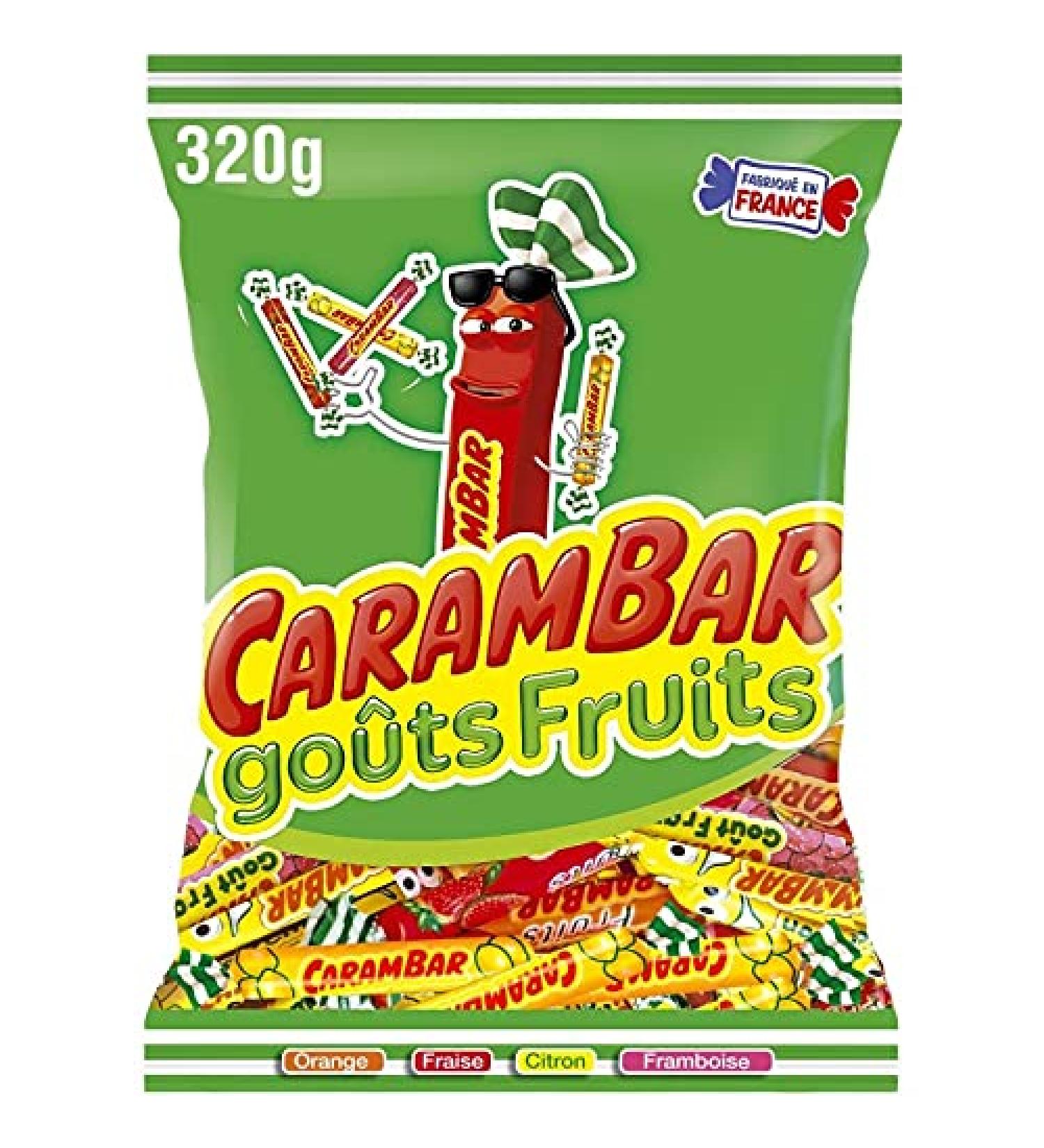 CARAMBAR - Fruits 320G - Lot De 4 - Offre Special - Buy Online on GoSupps.com