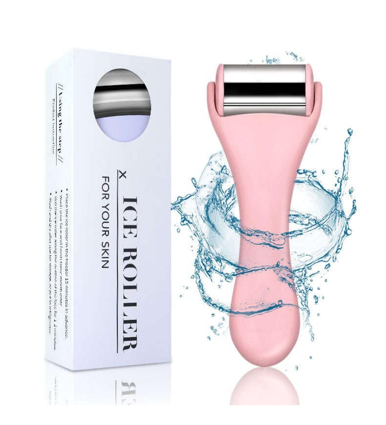 Ice Roller for Face and Eyes UK Company Skin Care Facial Roller Massager Tool Cooling Skin and Body - Buy Online on GoSupps.com