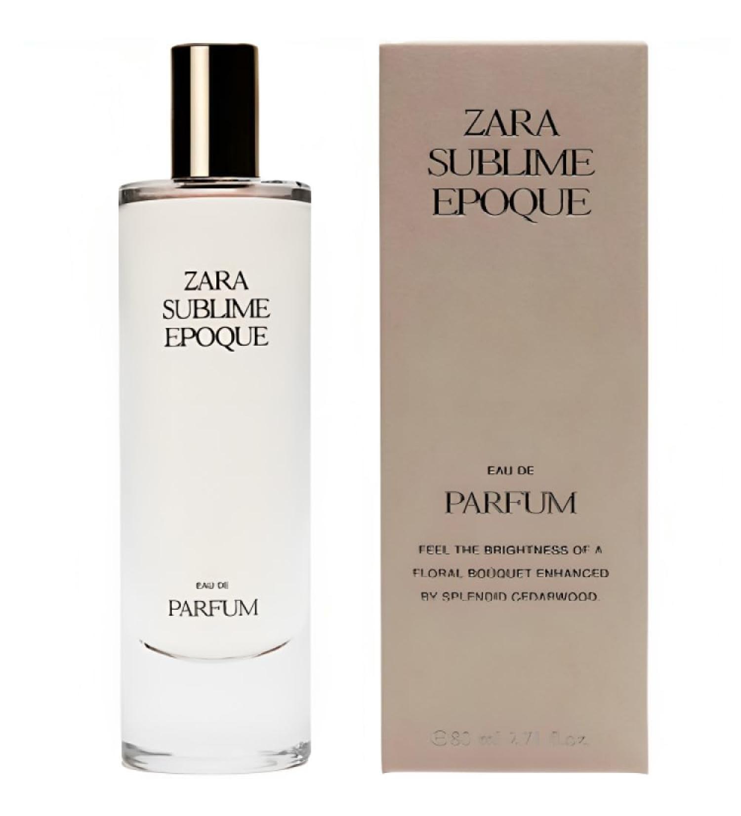 Zara Sublime Epoque Perfume for Women EDP Eau De Parfum 80 ML (2.7 FL. OZ) - Buy Online on GoSupps.com