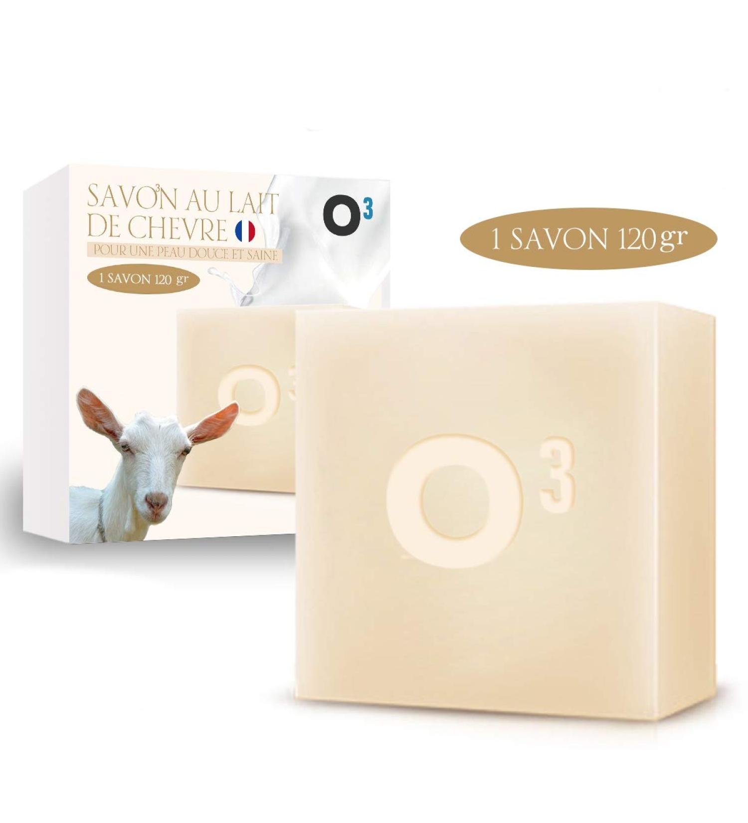 O Organic Donkey Milk Soap - 100% Natural Soap Without Palm Oil or Edta - Anti-Wrinkle and Anti-Acne - 100% French Production (2 Soaps of 100gr) - Buy Online on GoSupps.com